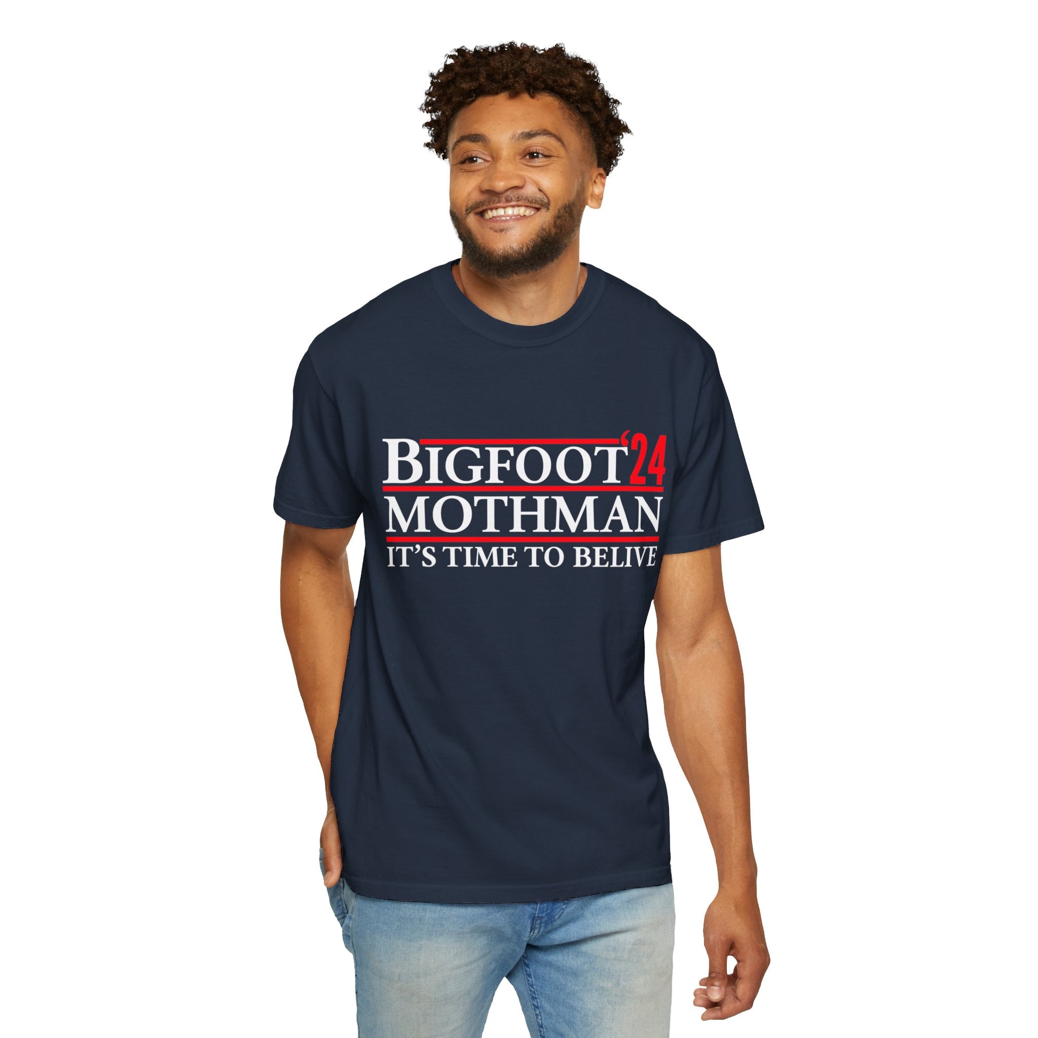 UNIDAZE Bigfoot Mothman 2024 President Election Shirt, Funny Vote Bigfoot Political Satire Humor Tee, Unique T-Shirt Gift for Men and Women Printify 2024 election shirt bigfoot lover shirt bigfoot shirt bigfoot usa Cotton Crew neck DTG for president funny 2024 election funny bigfoot shirt funny election shirt joke shirt Men's Clothing mothman shirt Oversized political satire sasquatch shirt T-shirts TikTok Unisex vote bigfoot Women's Clothing