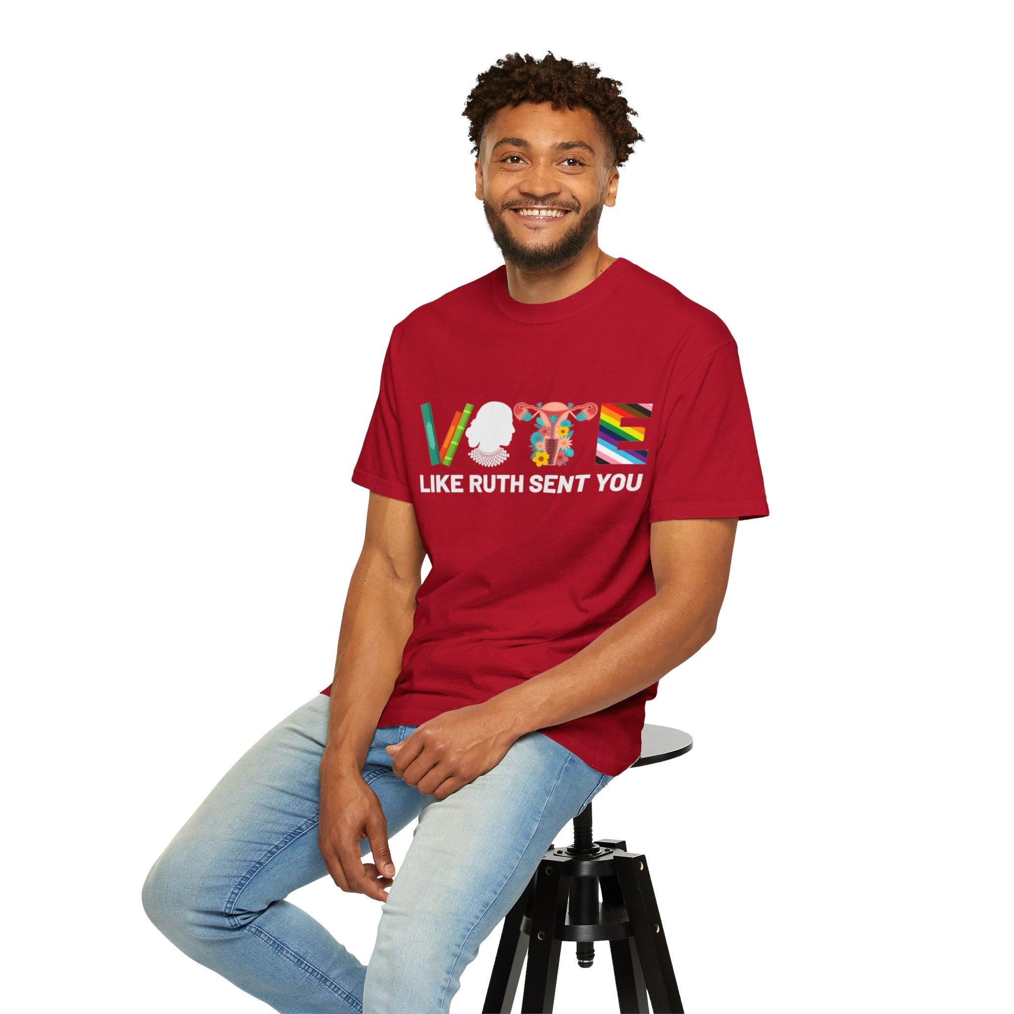 Like Ruth Sent You Shirt, Vote Shirt, Election 2024 Shirt, Funny Election 2024 Shirt, Empowering Political Shirt, Cute 2024 Election Shirt