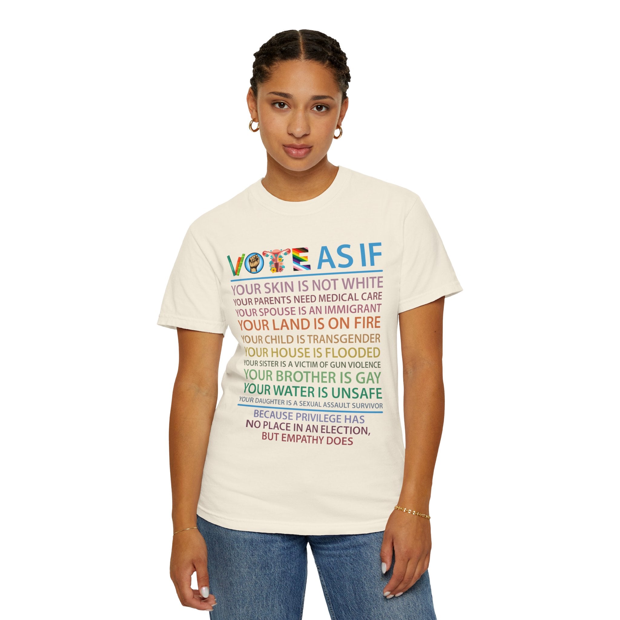 Vote As If Shirt, Custom Register Tee, Election Shirt, Voter T-Shirt, Voting Tee, Vote Gift, Equality Shirt, Pro Choice Shirt, Roe v Wade Shirt