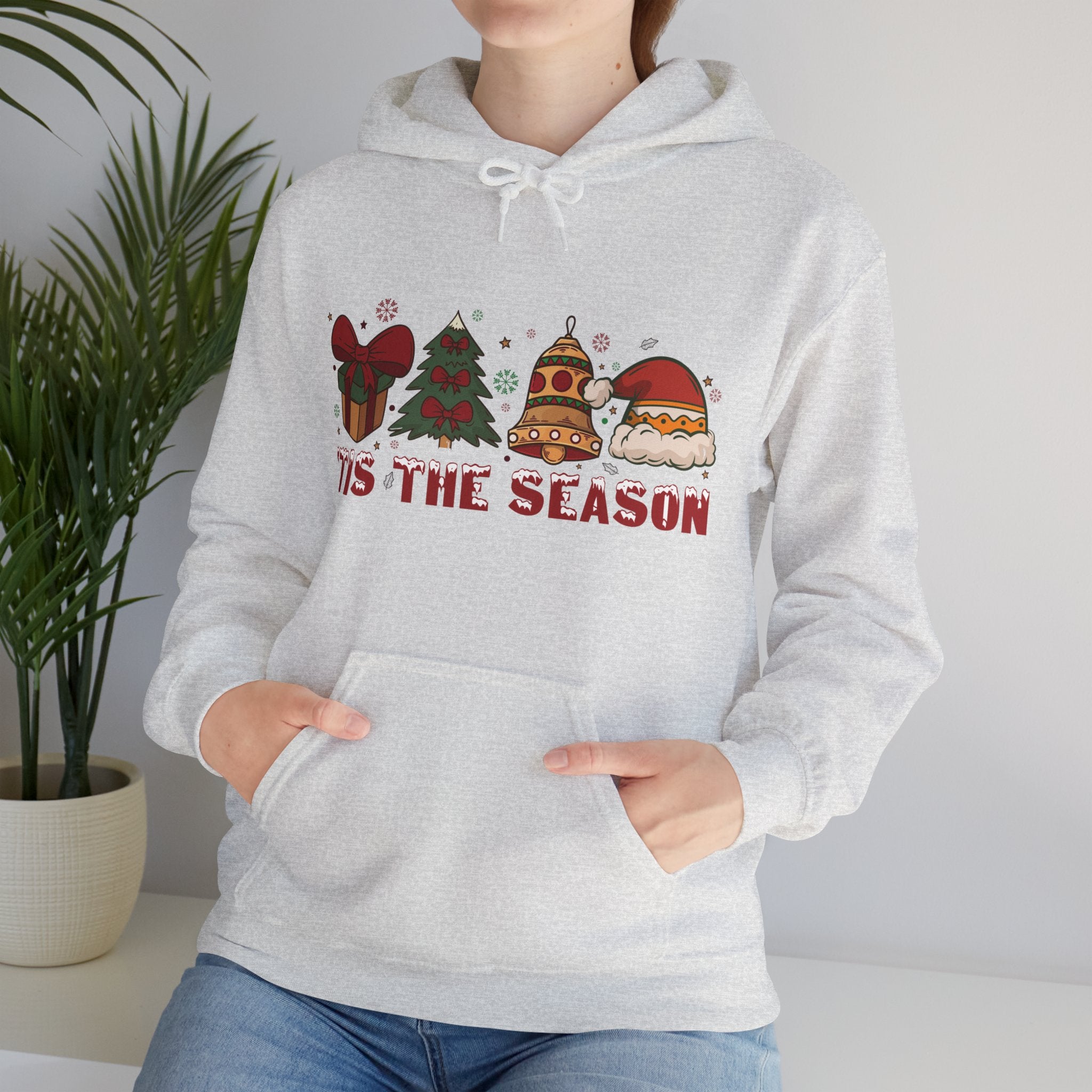 Tis The Season Hoodie, Christmas Tis The Season Hoodie, Merry Christmas Shirt, Christmas Hooded Sweatshirt, Cute Winter Hoodie