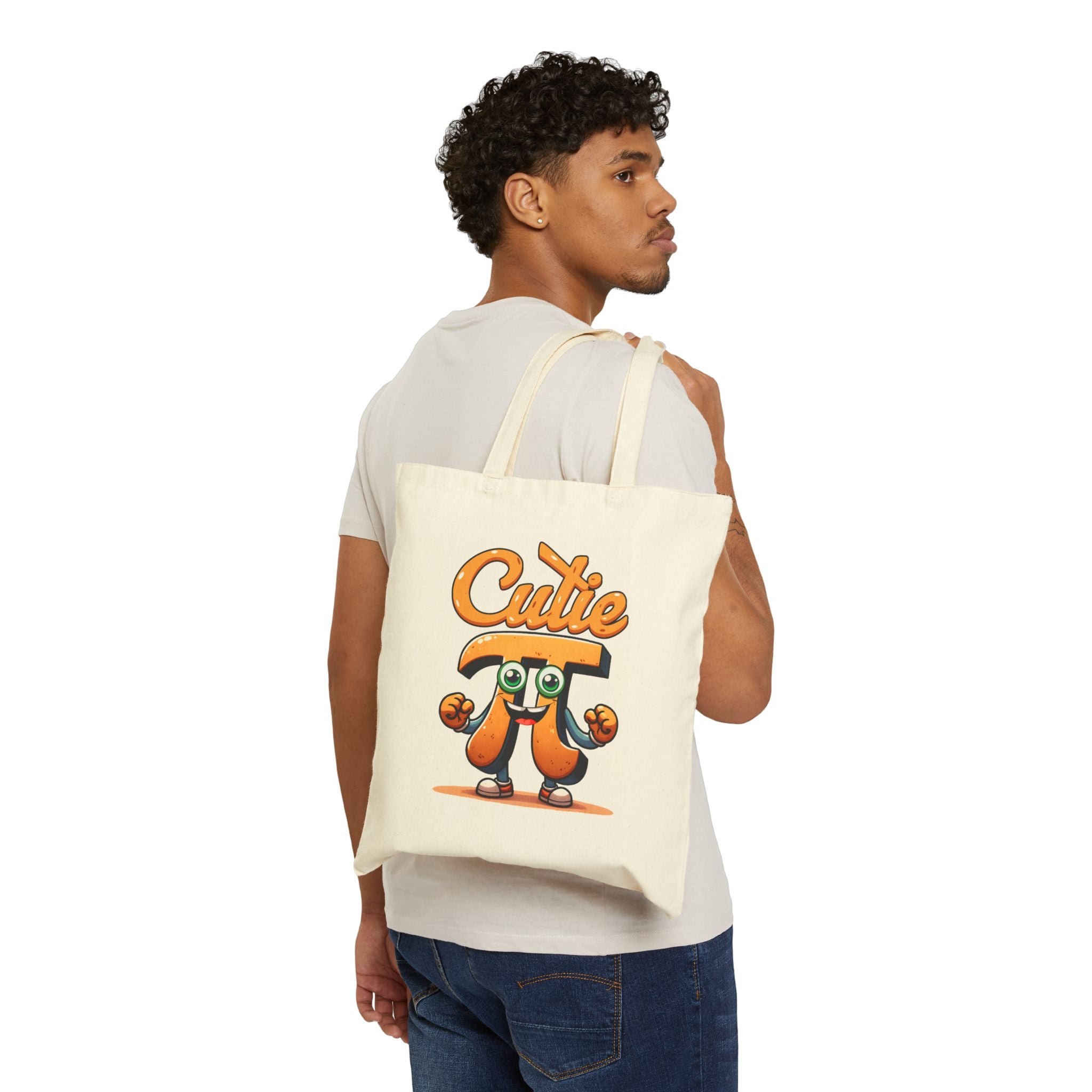 Cutie Pi Day Tote Bag, Cute 3.14, Funny Math Teacher Meme Tote Bag, Funny Teachers Appreciation Gift