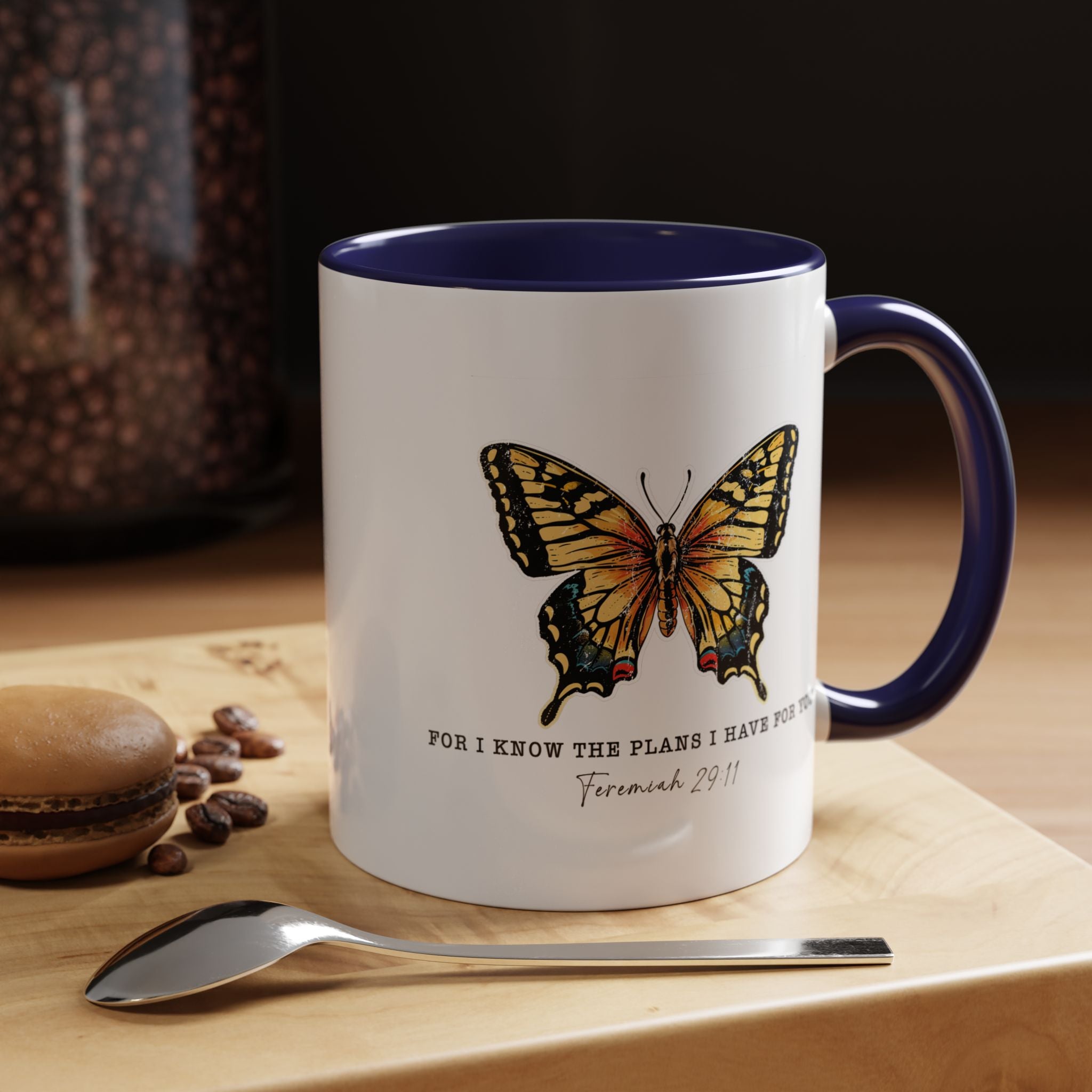 Religious Coffee Mug, Jesus Mug, For I Know The Plans I Have For You, Christian Cup, Faith Mug, Bible Verse
