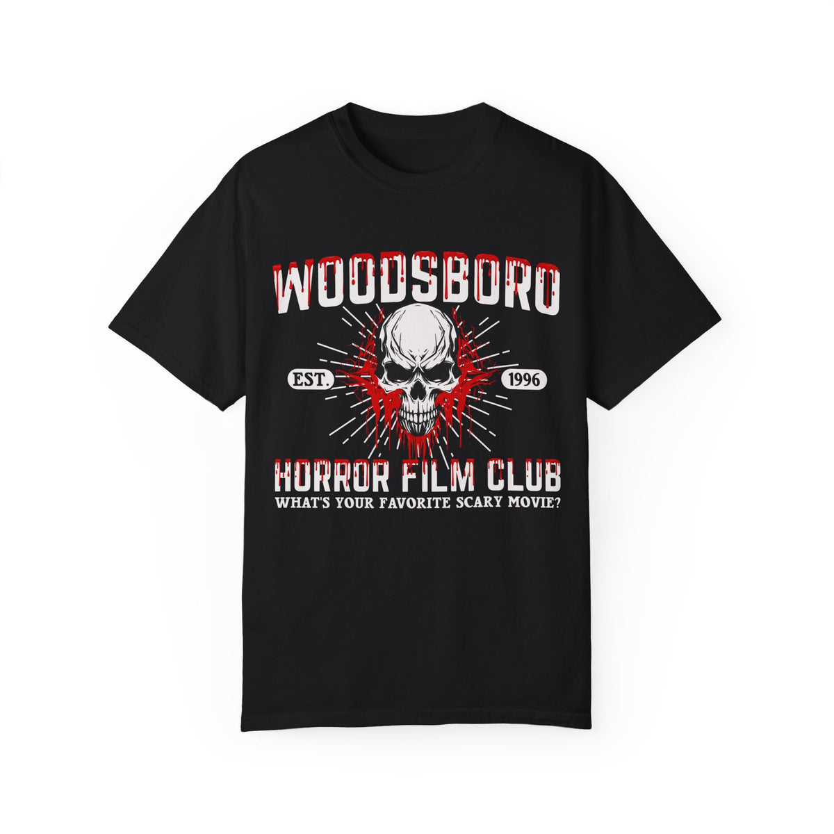 Woodsboro Horror Club Shirt, Halloween Shirt, Horror TShirt, Horror Film Club Shirt, Scary T Shirt, Halloween Gift, Spooky Season Shirt