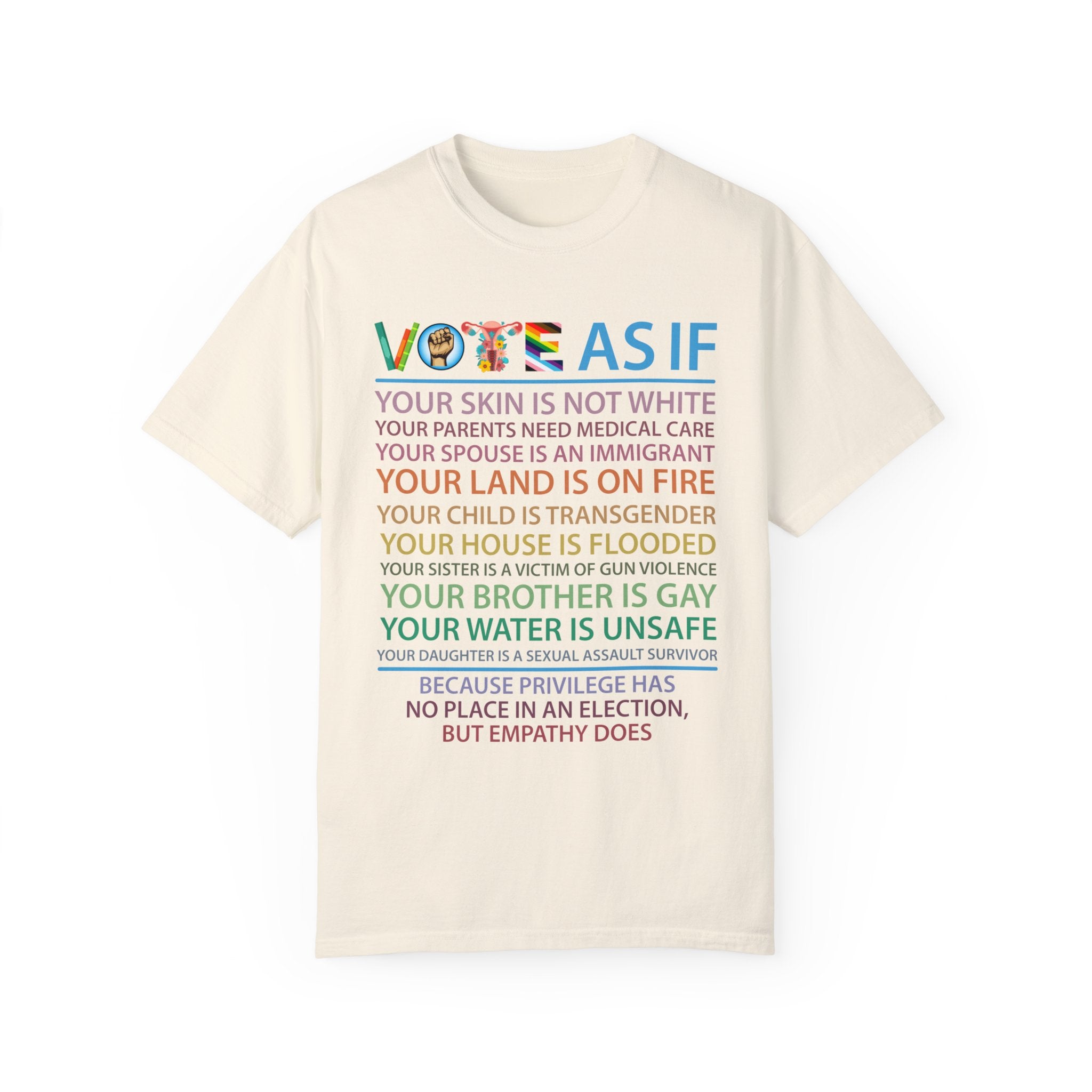 Vote As If Shirt, Custom Register Tee, Election Shirt, Voter T-Shirt, Voting Tee, Vote Gift, Equality Shirt, Pro Choice Shirt, Roe v Wade Shirt