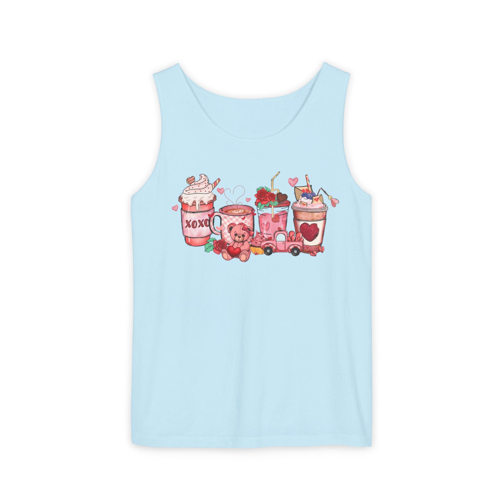 Coffee Valentines Tank Top, Valentines Day Shirt, Valentines Day Tank Top, Valentines Day Coffee Shirt, Coffee Lover Tee