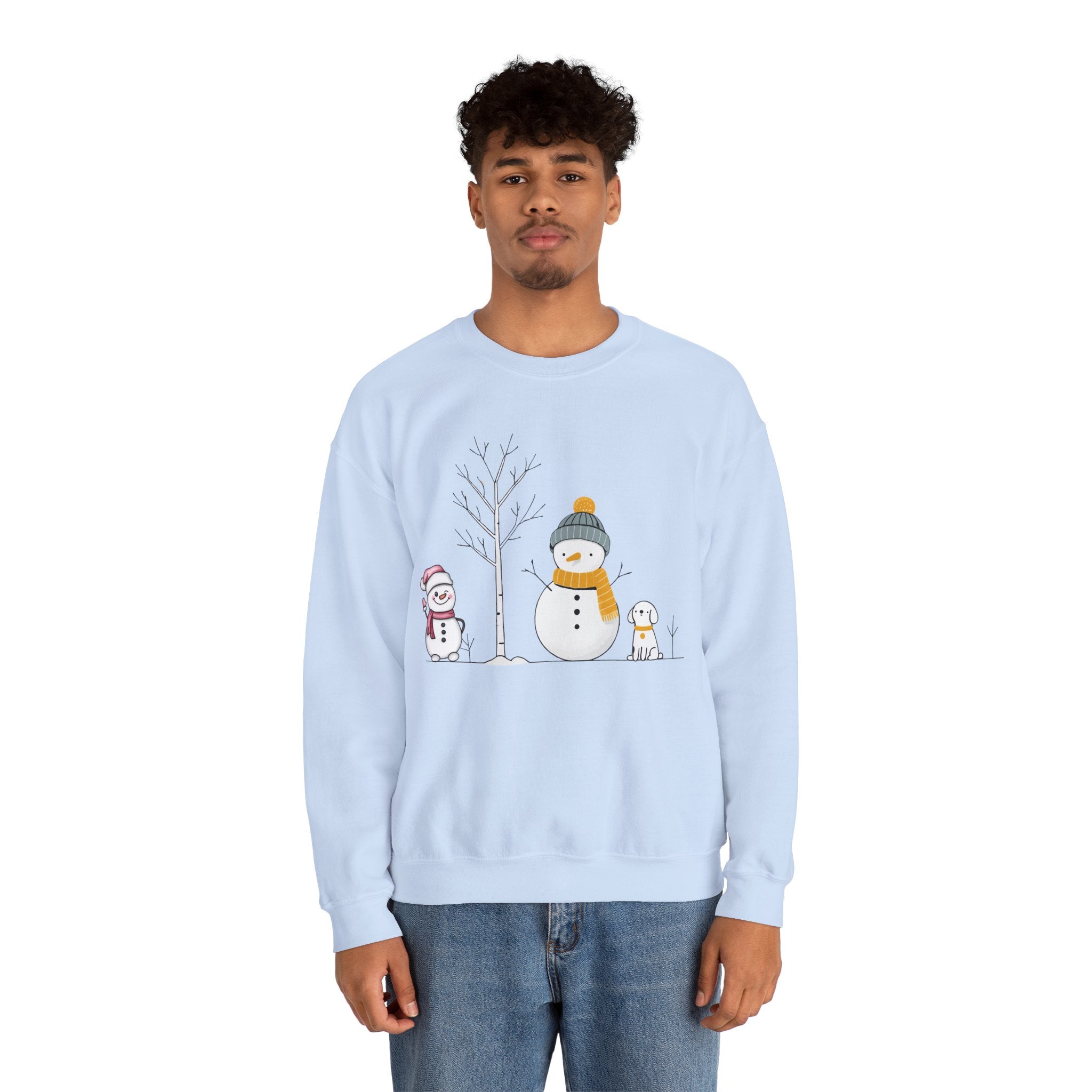 Christmas Snowman Sweatshirt, Snowman Shirt, Christmas Sweatshirt, Snowman T-Shirt, Christmas Crewneck, Christmas Shirts for Women