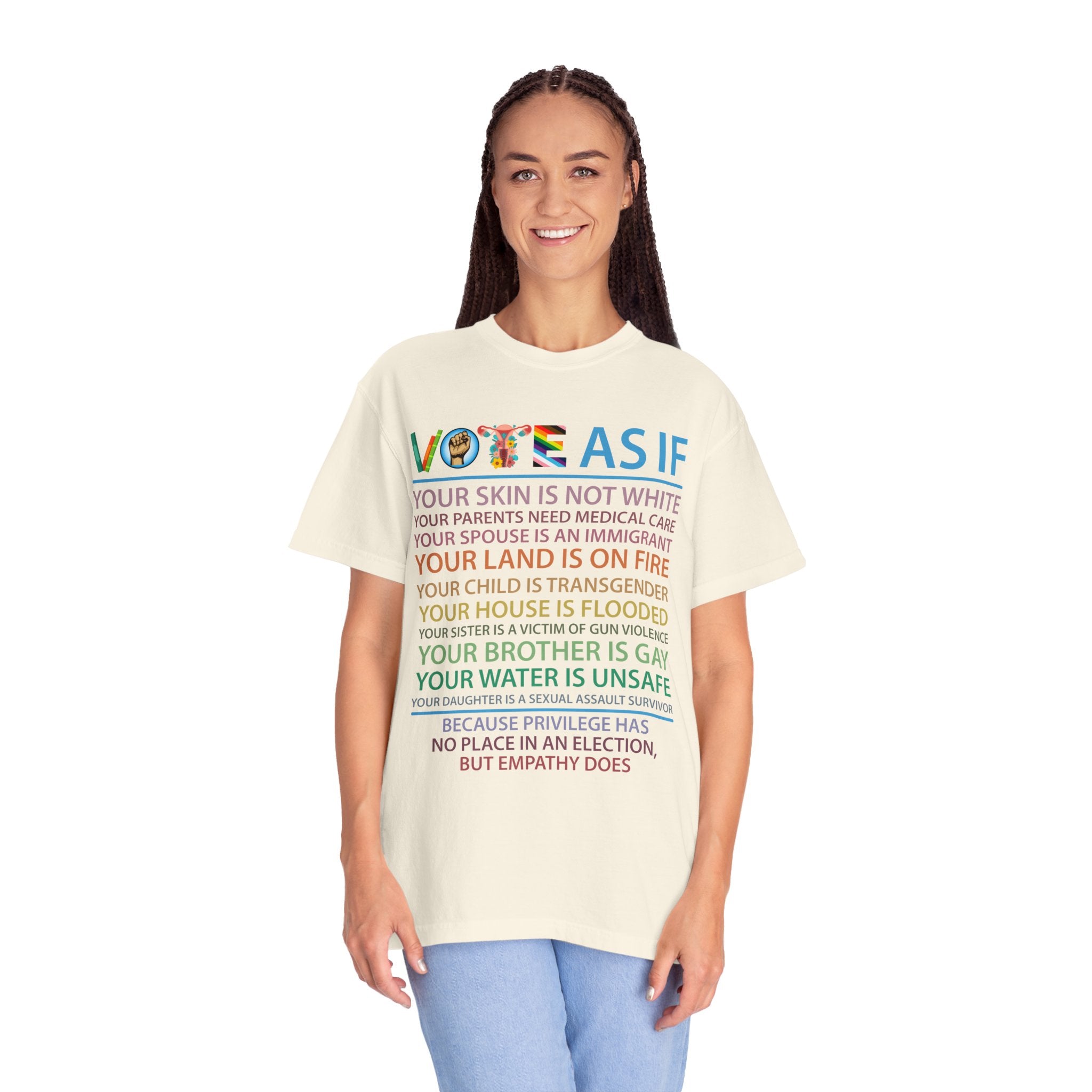 Vote As If Shirt, Custom Register Tee, Election Shirt, Voter T-Shirt, Voting Tee, Vote Gift, Equality Shirt, Pro Choice Shirt, Roe v Wade Shirt