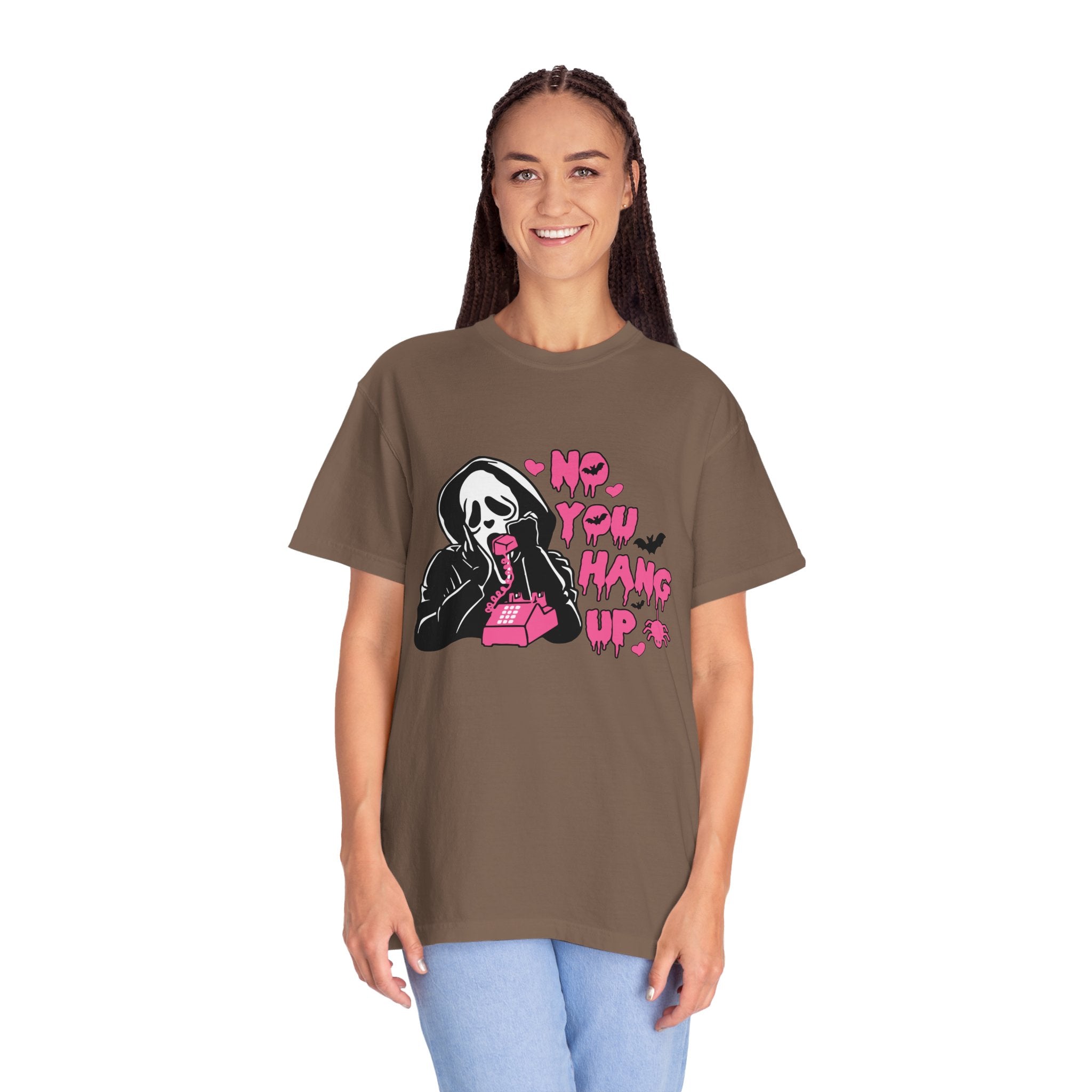 No You Hang Up Tshirt, Ghost Face Shirt, Halloween Shirt, Valentine Shirt, Funny Shirt, Funny Ghost Face Shirt, Funny Valentines Shirt