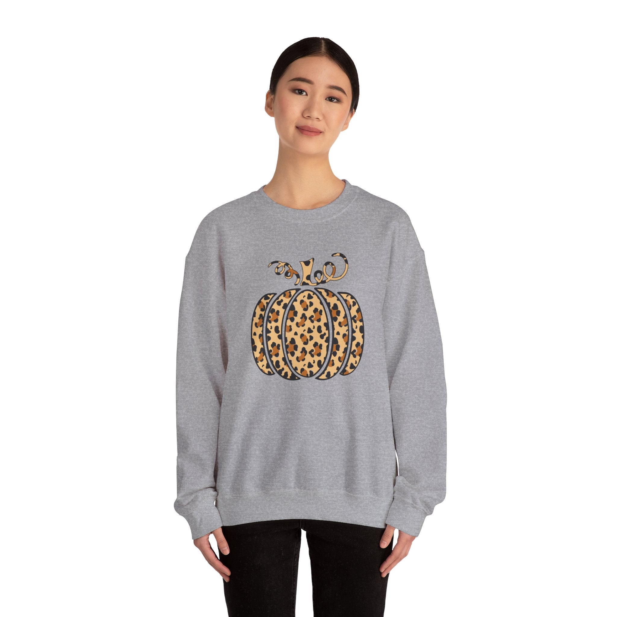 Leopard Pumpkin Sweatshirt, Cheetah Pumpkin Shirt, Thanksgiving Shirt, Thankful Shirt, Fall Shirt, Hello Pumpkin