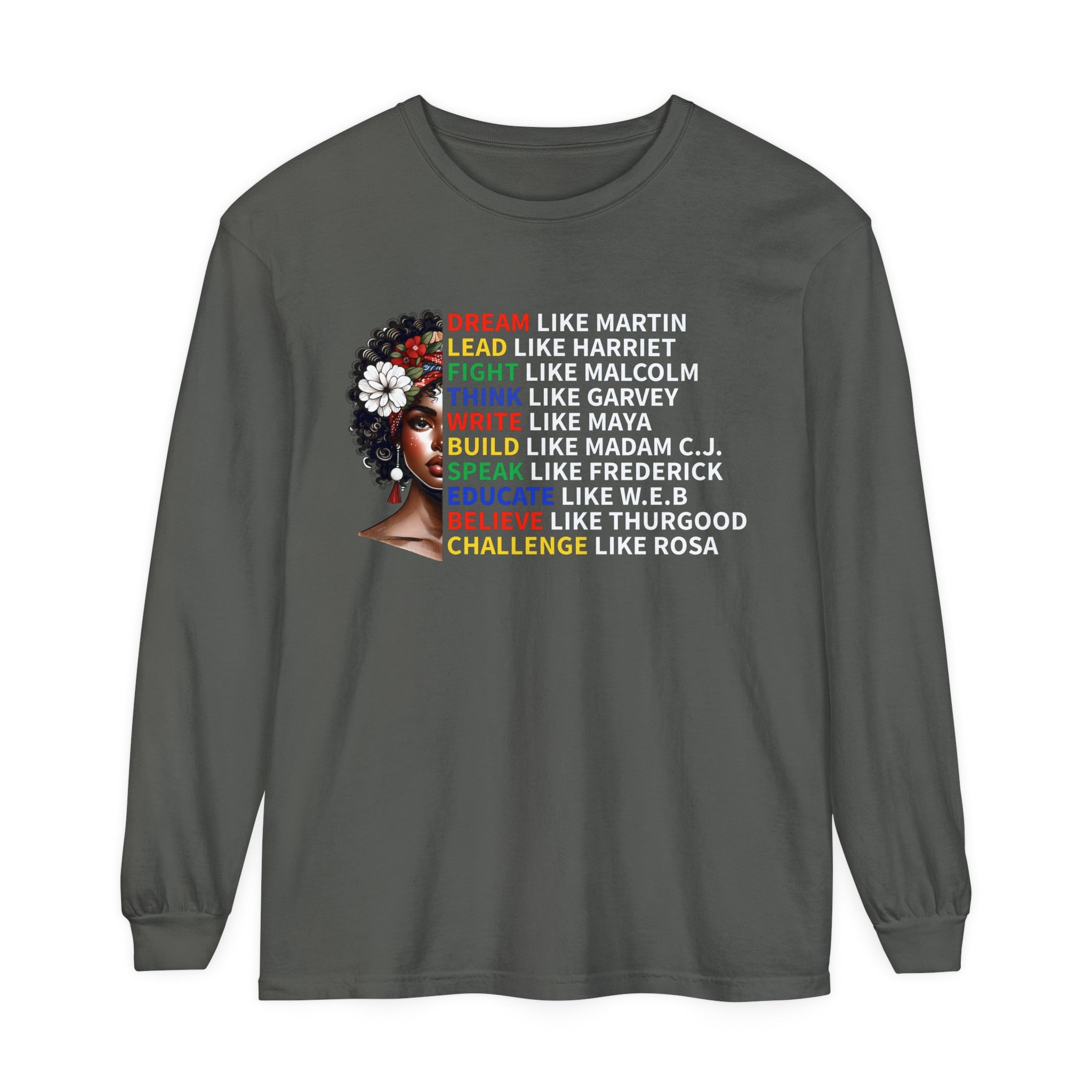 Dream Like Martin Long sleeve, Black History Month Long Sleeve, Black Lives Matter, African American Shirt, Equality Tee, BLM Shirt Gift