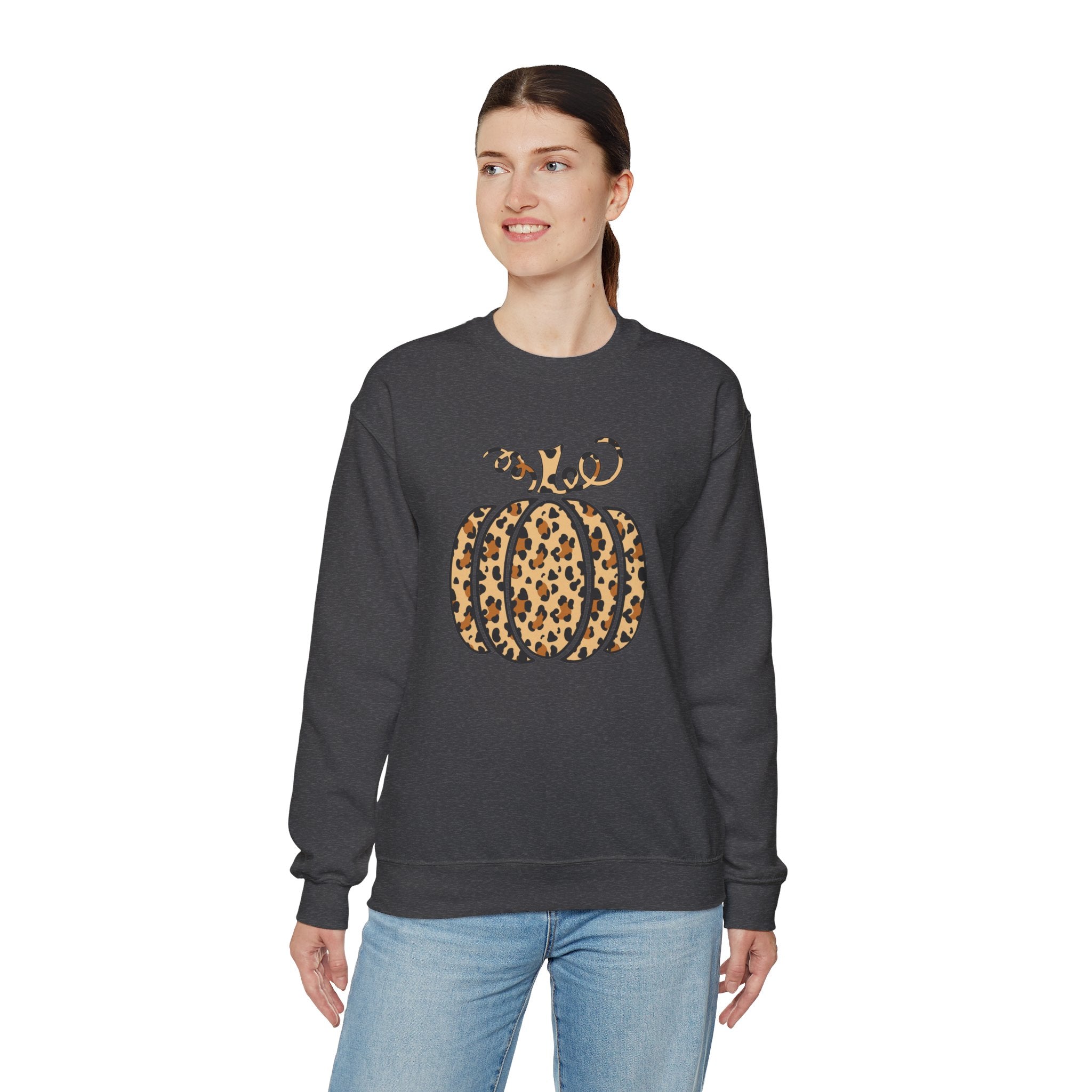 Leopard Pumpkin Sweatshirt, Cheetah Pumpkin Shirt, Thanksgiving Shirt, Thankful Shirt, Fall Shirt, Hello Pumpkin