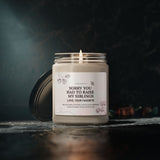 UNIDAZE Sorry You Had To Raise My Siblings Scented Soy Candle, Funny Father's Day gift, Father's Day gift, Gift for dad, Mother's Day Gift Printify Assembled in the USA Assembled in USA Bio birthday gift mom candles Decor Eco-friendly fathers day daughter fathers day from son fathers day gift favorite child funny gift gift for dad gift from daughter gift from son Halloween Holiday Picks Home & Living Home Decor Made in the USA Made in USA mother's day gift raise my siblings sassy gift sorry you had to