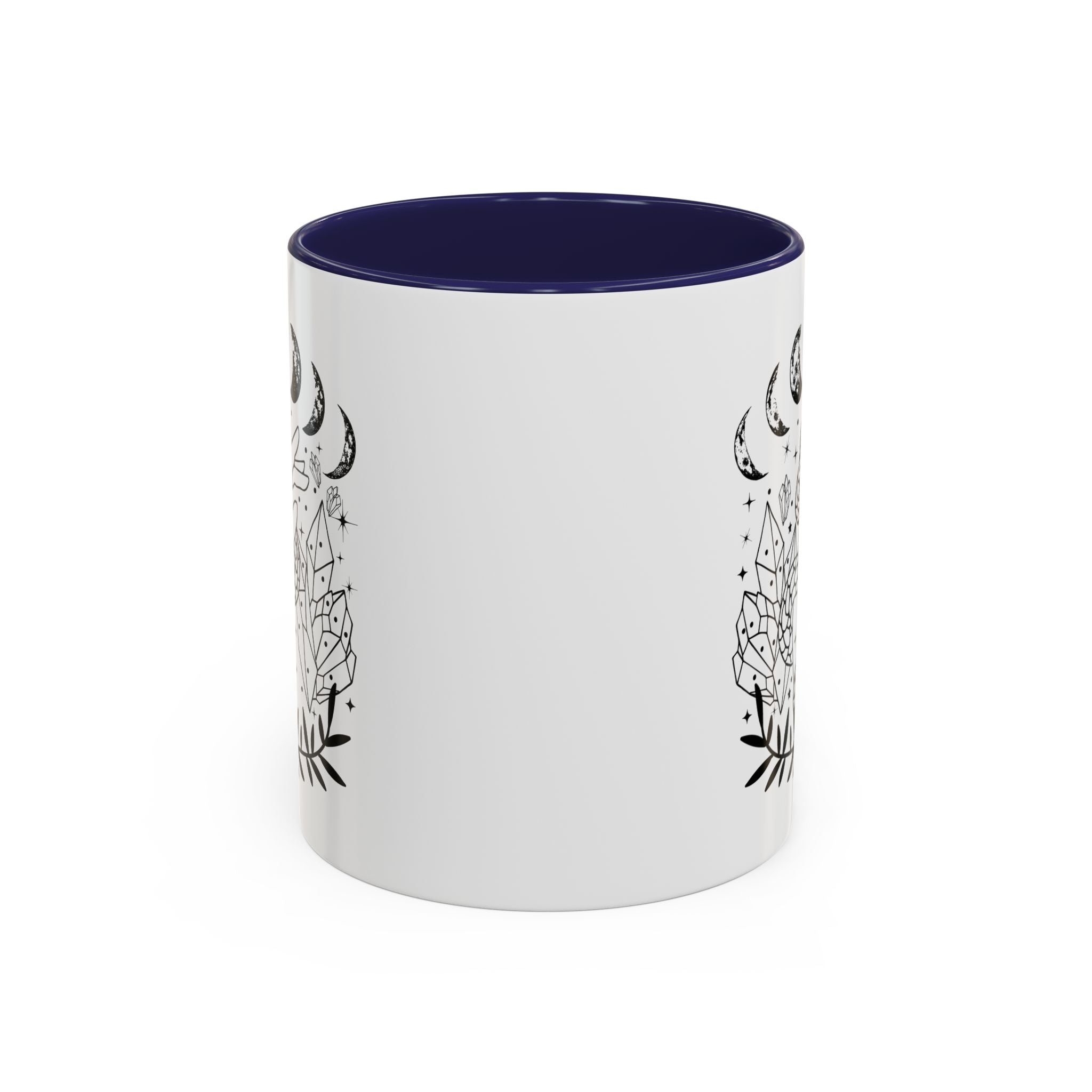 Celestial Snake Coffee Mug, Moon Phase Snake Mug, Coffee Mug, Unique Mystic Coffee Cup