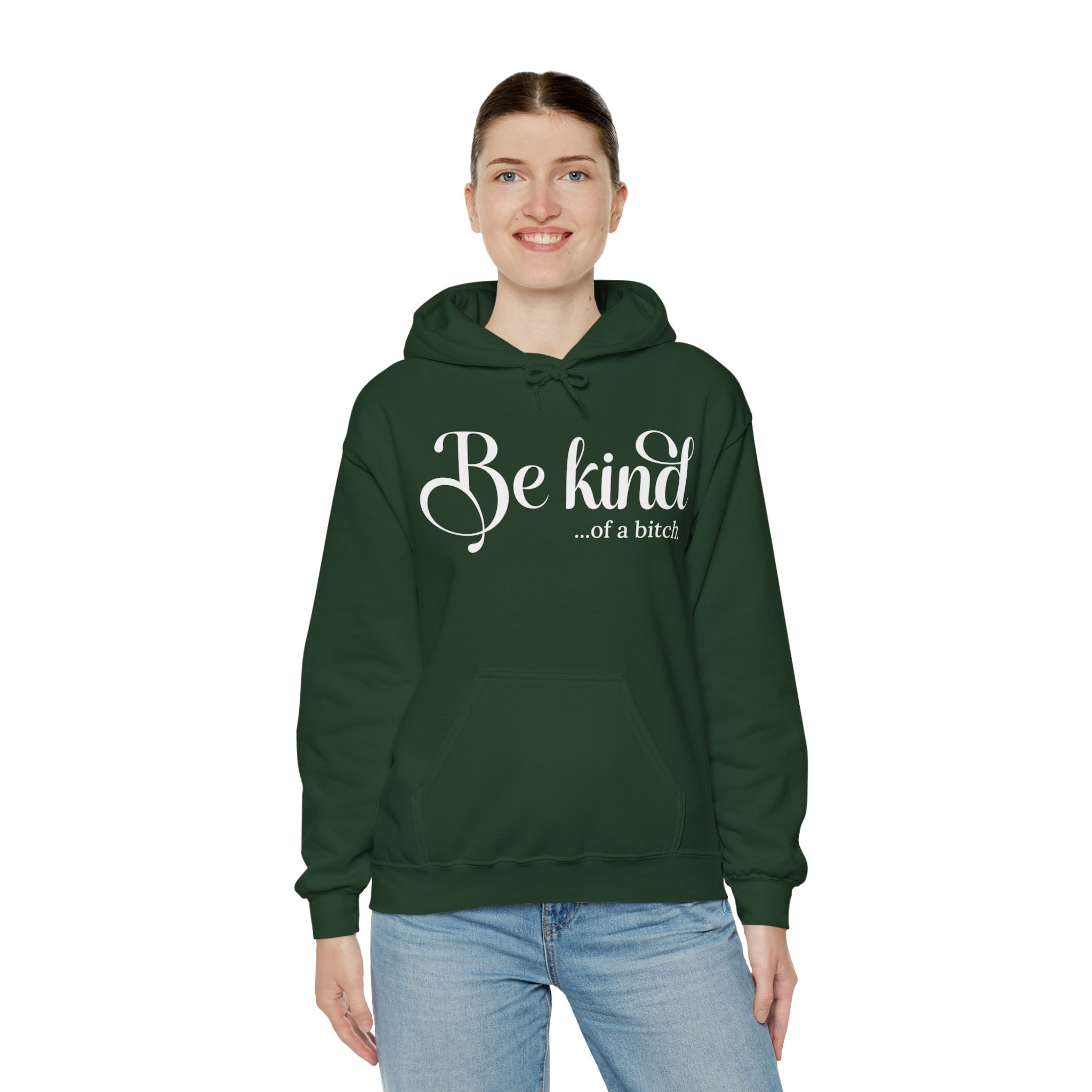 Be Kind of a Bitch Hoodie, Funny Sweatshirt, Funny Gift Sarcastic Shirt, Be Kind Sweater, Woman Crewneck Funny Quote Tee, Unisex Funny Shirt