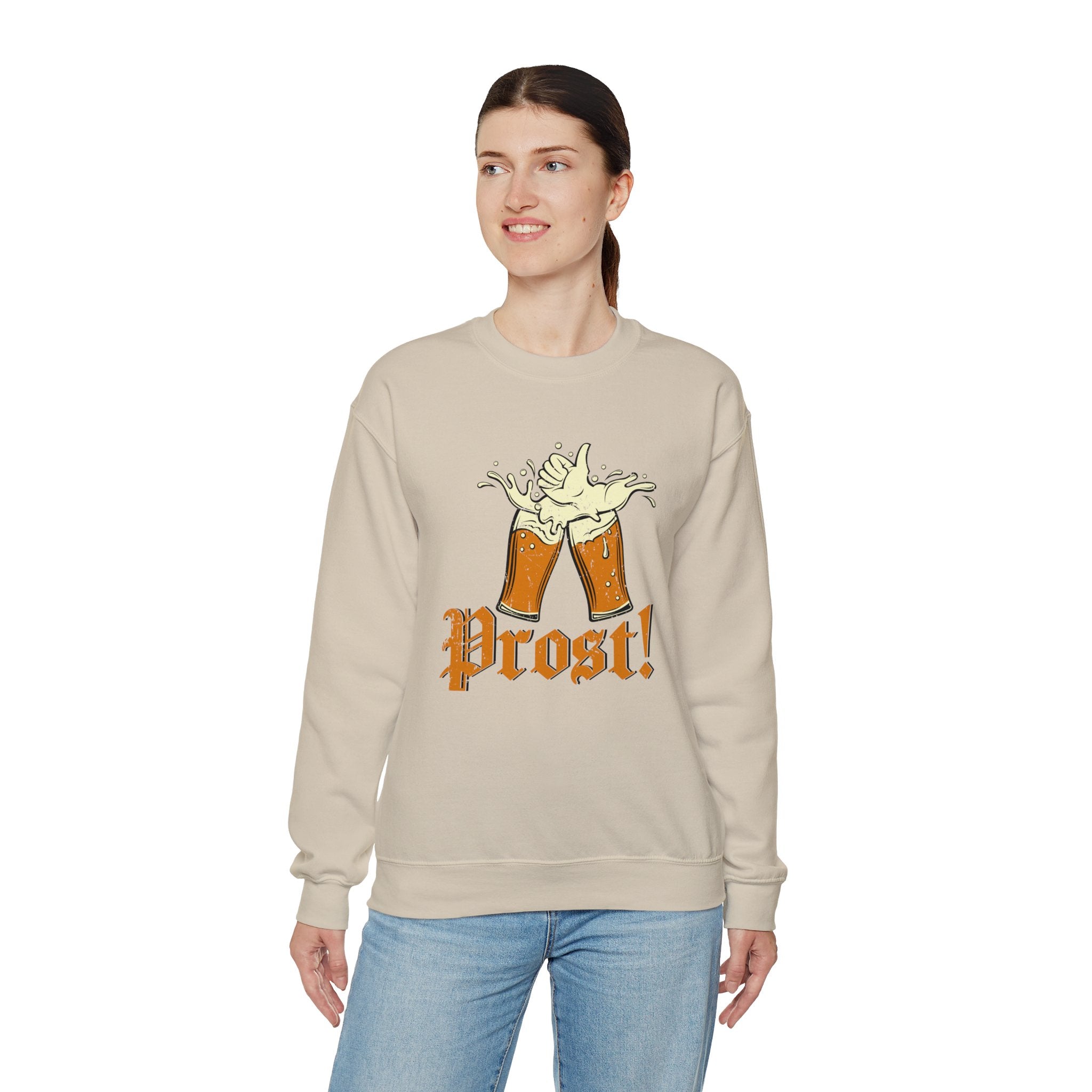 Oktoberfest Prost Sweatshirt, German Prost Shirt, Group Matching Day Drinking Tee, Beer Lover Gift Midwest Festival Top