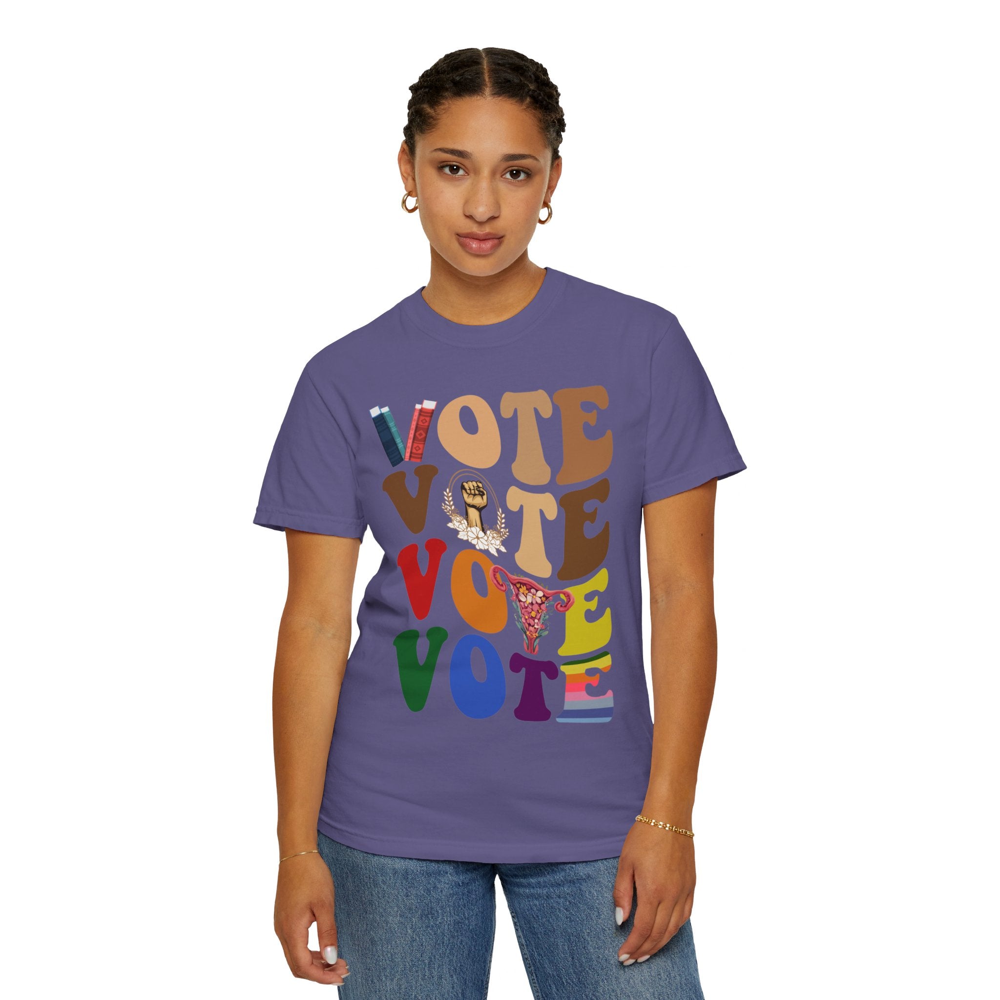 UNIDAZE Vote Shirt, Banned Books Shirt, Election 2024 Shirt, Political Activism Shirt, Reproductive Rights Tee, Pro Roe V Wade, LGBTQ Rights, Vote Gift Printify Banned Books Shirt BLM Shirt Cotton Crew neck DTG Election 2024 Shirt election tee equality shirt feminist gift shirt human rights shirt LGBTQ Rights Men's Clothing Oversized Political Activism Pro Roe V Wade Reproductive Rights T-shirts TikTok Unisex Vote Gift Vote Shirt Women's Clothing