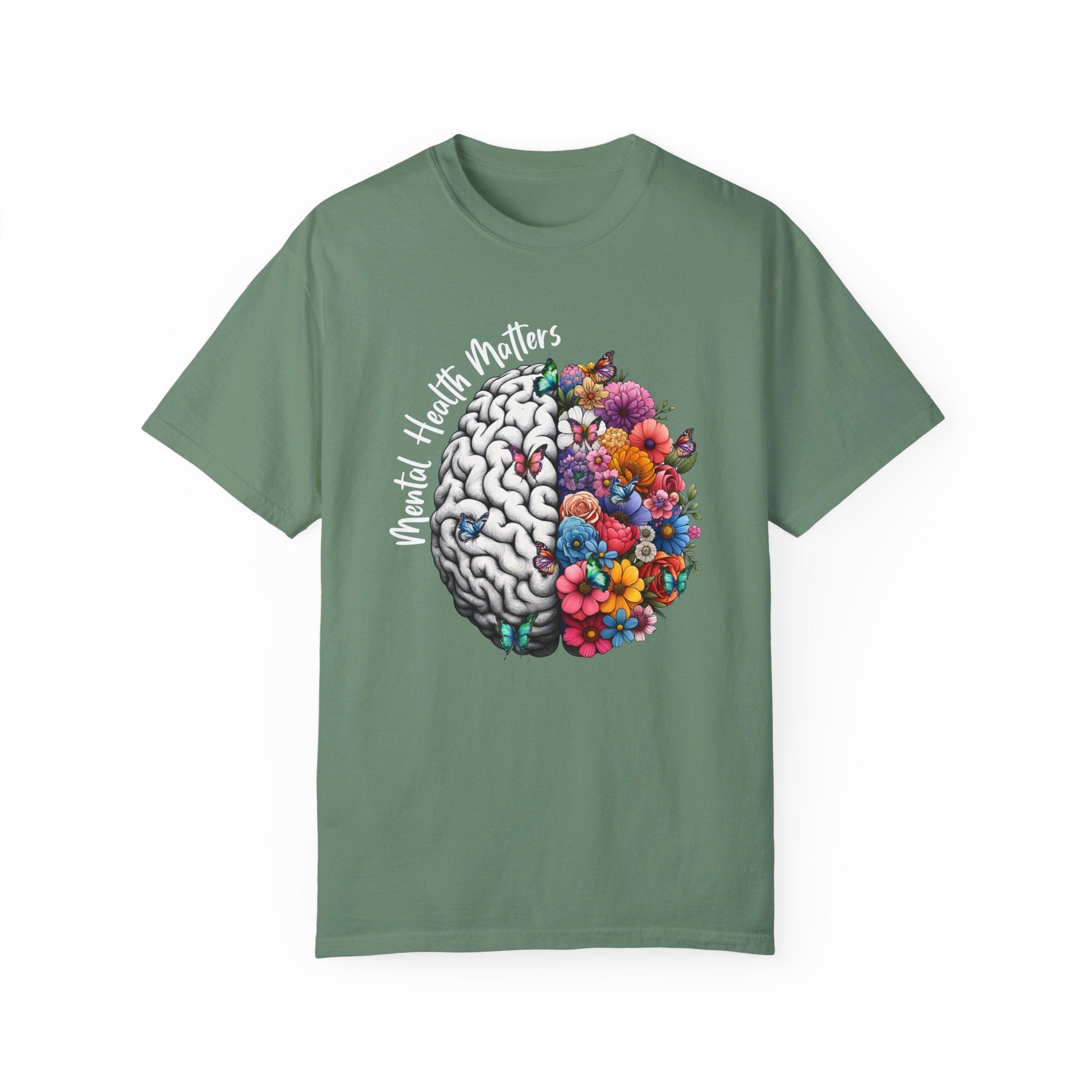 Mental Health Matters, Mental Health Shirt, School Psychologist Shirt, Inspirational Shirts, Mental Health Awareness Tee, Cute Brain Shirt