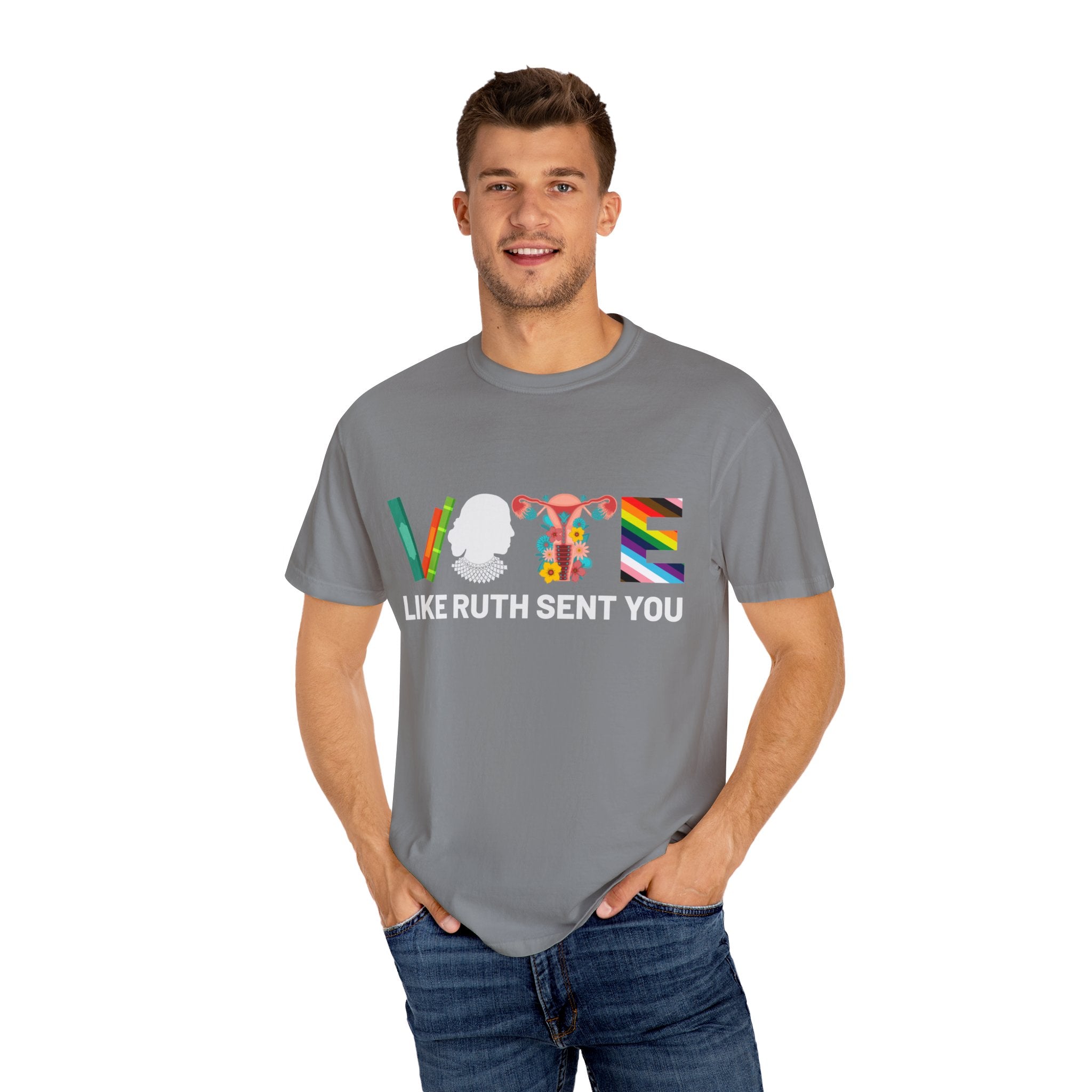 Like Ruth Sent You Shirt, Vote Shirt, Election 2024 Shirt, Funny Election 2024 Shirt, Empowering Political Shirt, Cute 2024 Election Shirt