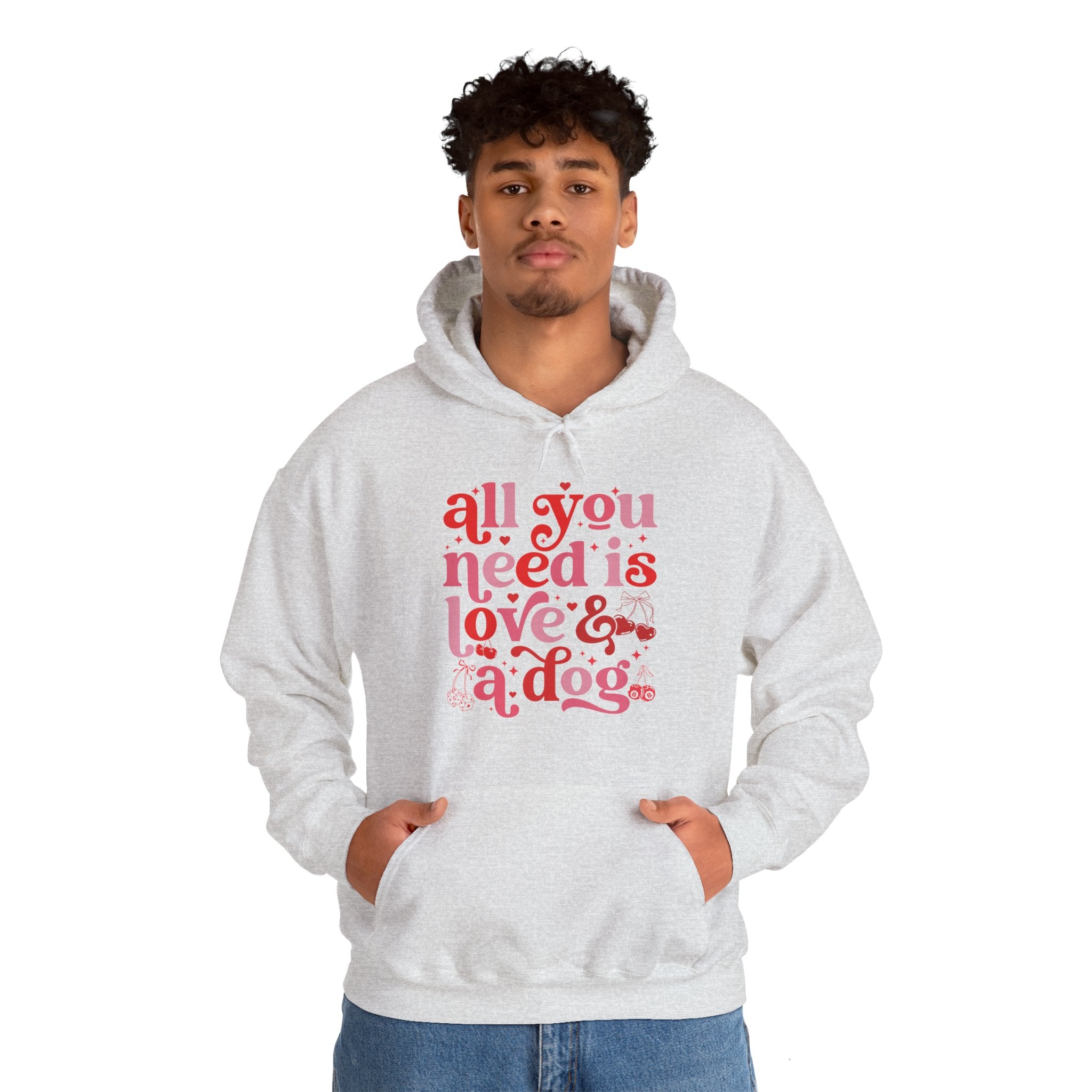 All You Need Is Love And A Dog Hoodie, Dog Lover Shirt, Dog Lover Gift, Dog Mom Shirt, Dog Quote Shirt, Dog Owner Shirt, Dog Mama Shirt