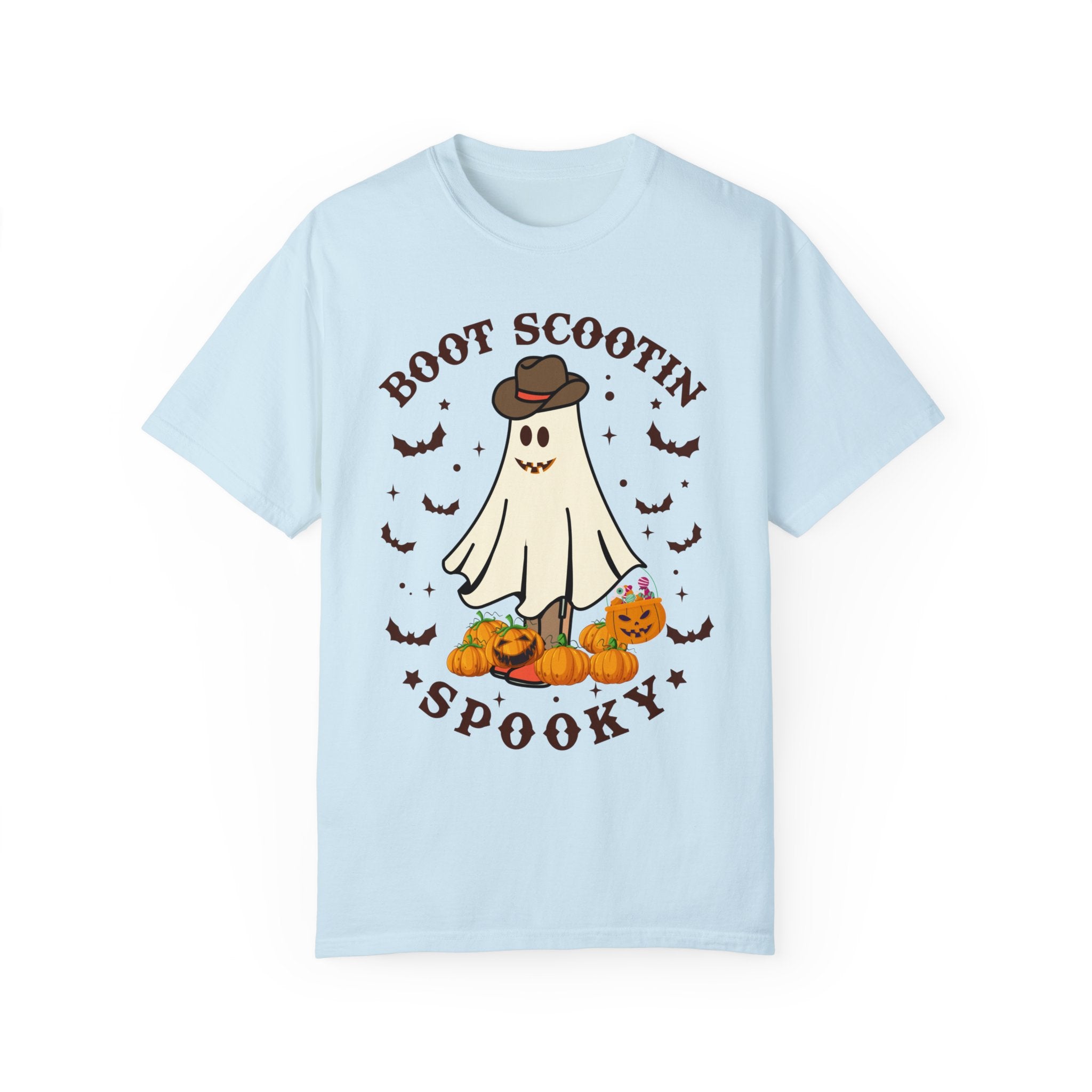 Boot Scootin Spooky Shirt, Halloween Shirt, Cowboy Ghost Shirt, Western Halloween Shirt, Cute Spooky Shirt, Halloween Gift