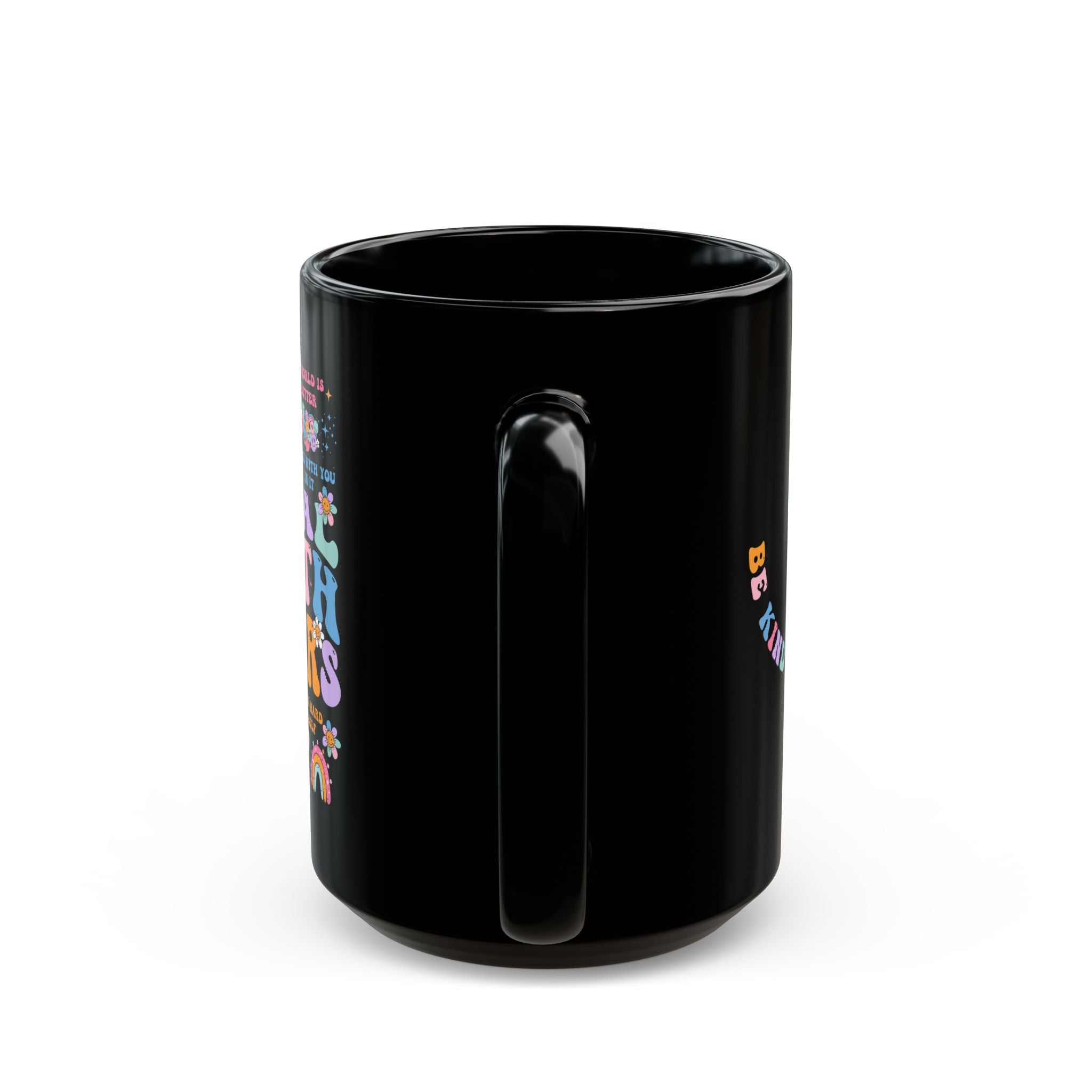 Mental Health Matters Mug, Mental Health Coffee Mug, Mental Health Awareness Mug, Front and Back Printed Mug, Aesthetic Coffee Cup