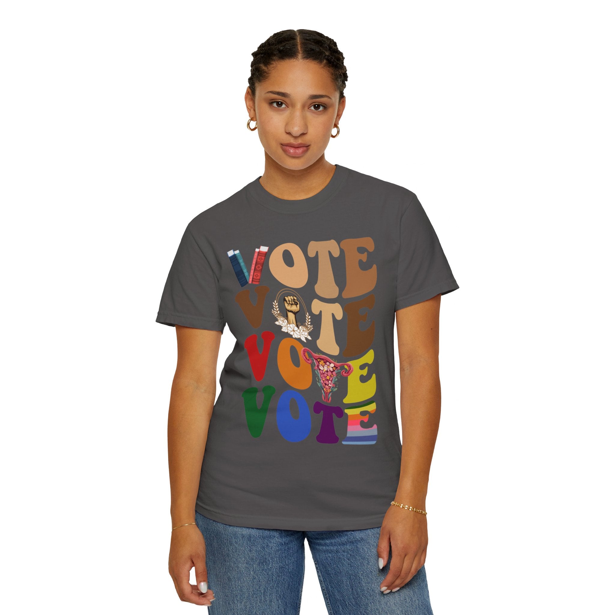 UNIDAZE Vote Shirt, Banned Books Shirt, Election 2024 Shirt, Political Activism Shirt, Reproductive Rights Tee, Pro Roe V Wade, LGBTQ Rights, Vote Gift Printify Banned Books Shirt BLM Shirt Cotton Crew neck DTG Election 2024 Shirt election tee equality shirt feminist gift shirt human rights shirt LGBTQ Rights Men's Clothing Oversized Political Activism Pro Roe V Wade Reproductive Rights T-shirts TikTok Unisex Vote Gift Vote Shirt Women's Clothing