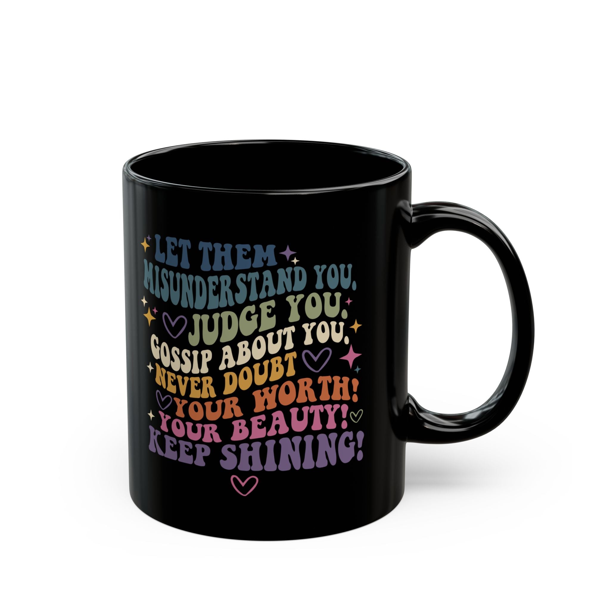 Let Them Misunderstand You Mug, Let Them Coffee Mug, Motivational Mug, Mental Health Mug, Sarcastic