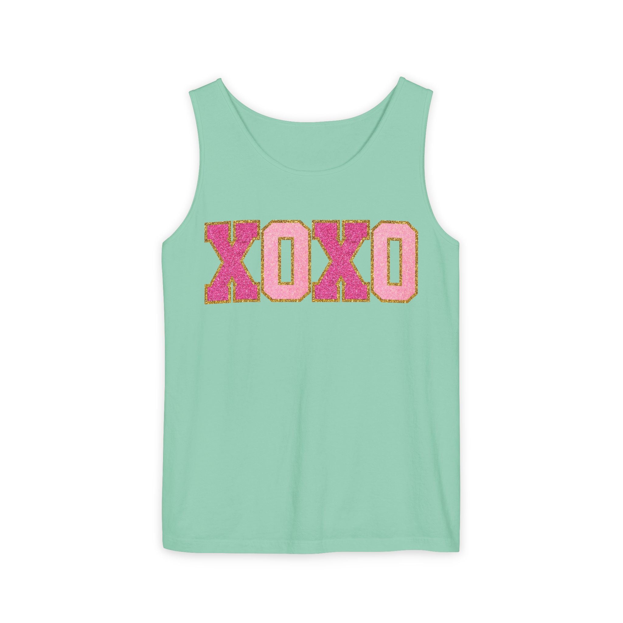 Xoxo Heart Tank Top, Gift for Valentines, Cute Heart, Unisex Tank Top, Womens Fitness Top