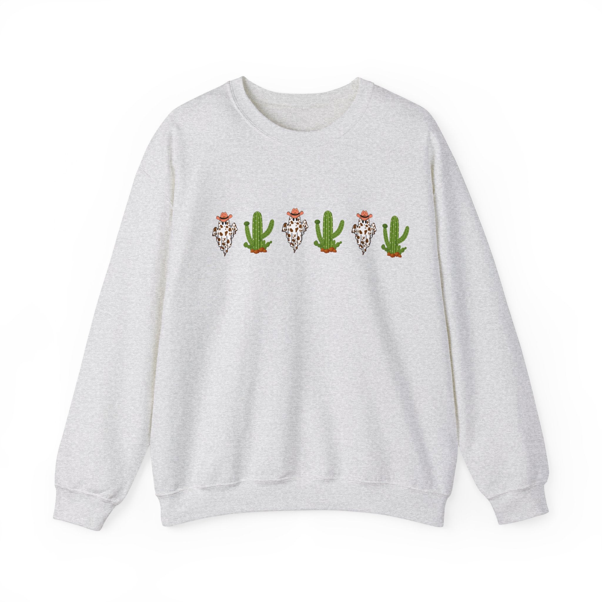 Halloween Cactus Sweatshirt, Ghost Cactus Shirt, Halloween Planter, Halloween Sweatshirt, Fall Shirt, Autumn Shirt, Witch Hoodie, Saguaro