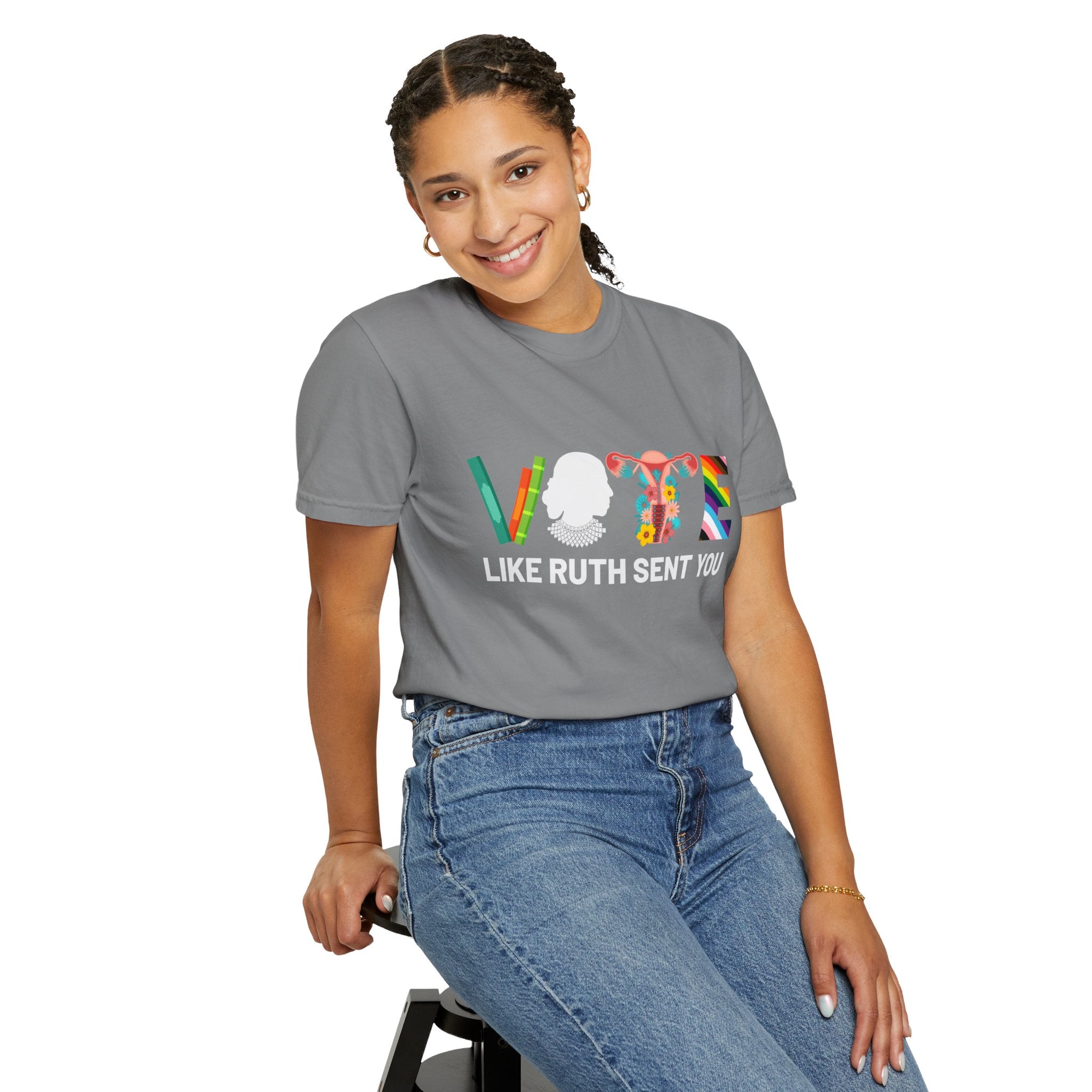 Like Ruth Sent You Shirt, Vote Shirt, Election 2024 Shirt, Funny Election 2024 Shirt, Empowering Political Shirt, Cute 2024 Election Shirt