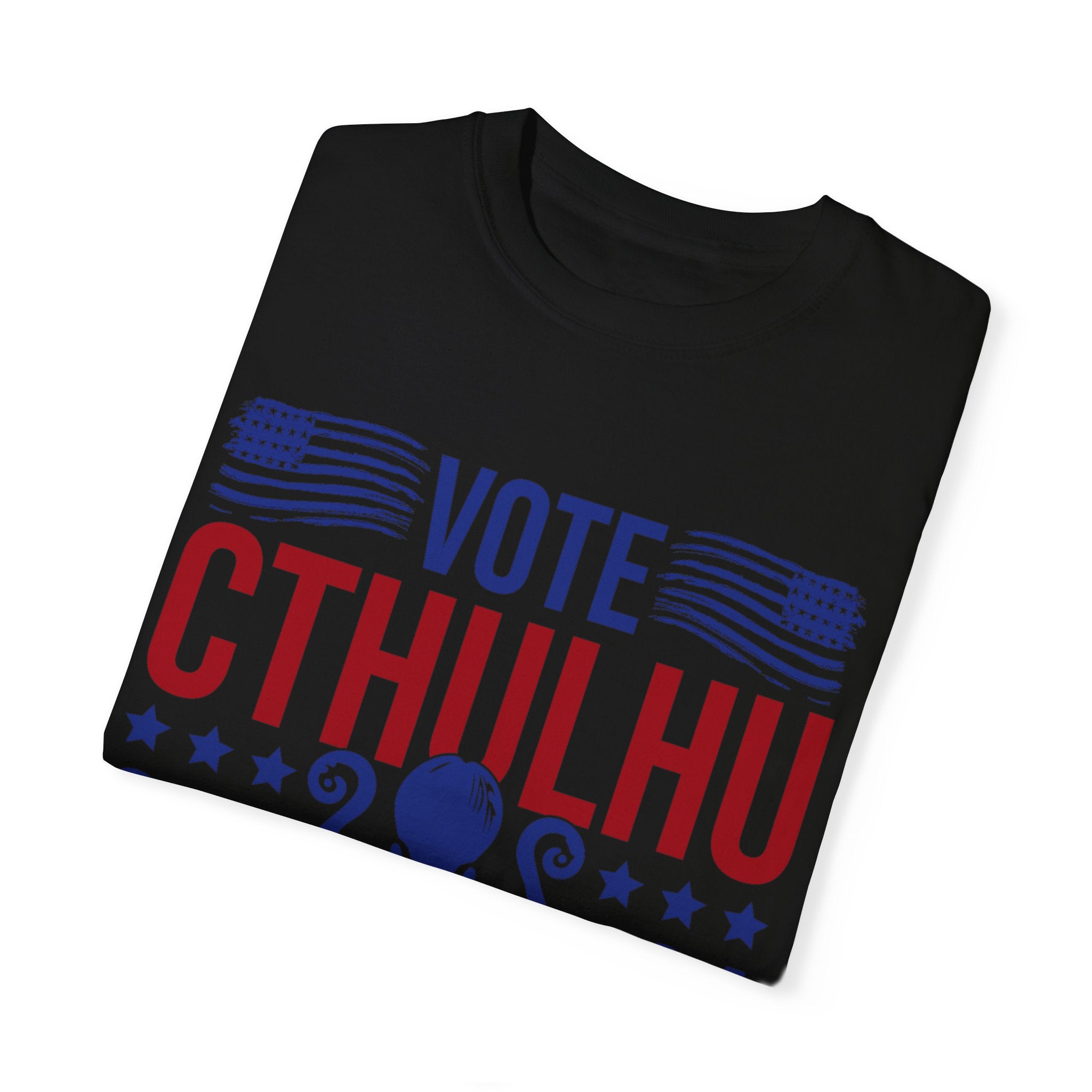 UNIDAZE Vote Cthulhu Shirt, Funny Political Satire Shirt, Funny 2024 Election Shirt, Greater Evil Shirt, Lovecraftian Gift, Horror Lovers Printify Cotton Crew neck cthulhu cthulhu gift cthulhu shirt DTG election funny 2024 election funny election shirt greater evil horror lover lovecraft lovecraftian gift Men's Clothing Oversized politcal satire T-shirts TikTok Unisex vote cthulhu shirt Women's Clothing