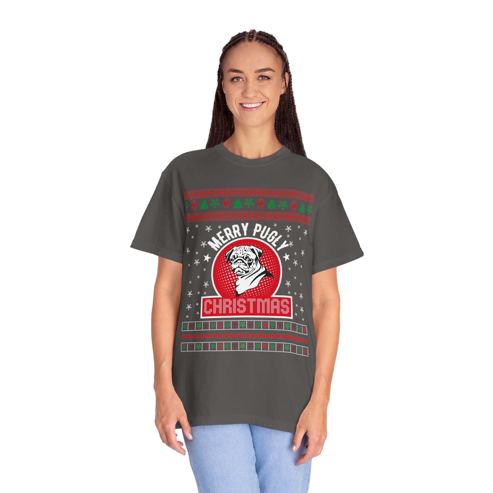 Ugly Pug Christmas Tshirt, Pug Tee, Pug Shirt, Pug Christmas Shirt, Pug Christmas Tee, Dog Christmas Shirt, Pug Christmas