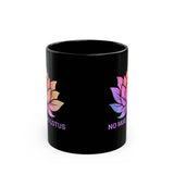 No Mud, No Lotus Coffee Mug, Yoga Mug, Yoga Aesthetic, Spiritual Gift, Inspirational Mug, Lotus Flower, Meditation, Zen Mug