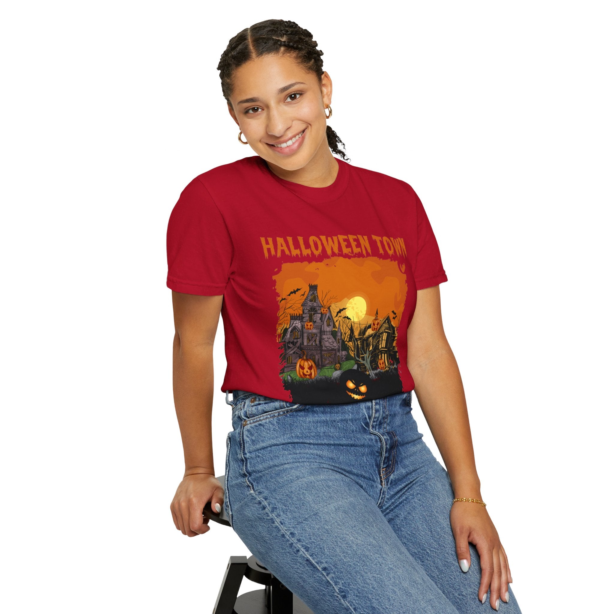 Halloweentown Shirt, Comfort Colors Halloween Tshirt, Retro Halloweentown T-Shirt, Halloweentown University Tees, Halloween Crewneck Gifts