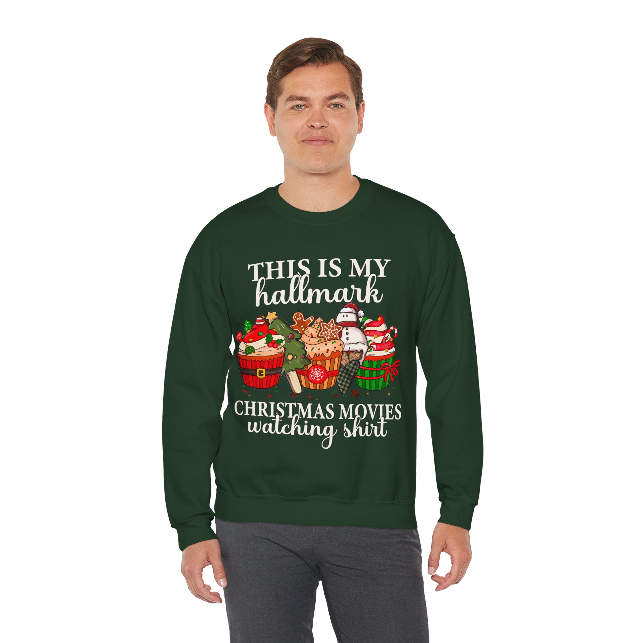 This is My Hallmark Christmas Movie Watching Sweatshirt, Hallmark Christmas Movies Shirt, Holiday Spirit Shirt, Hallmark Sweatshirt