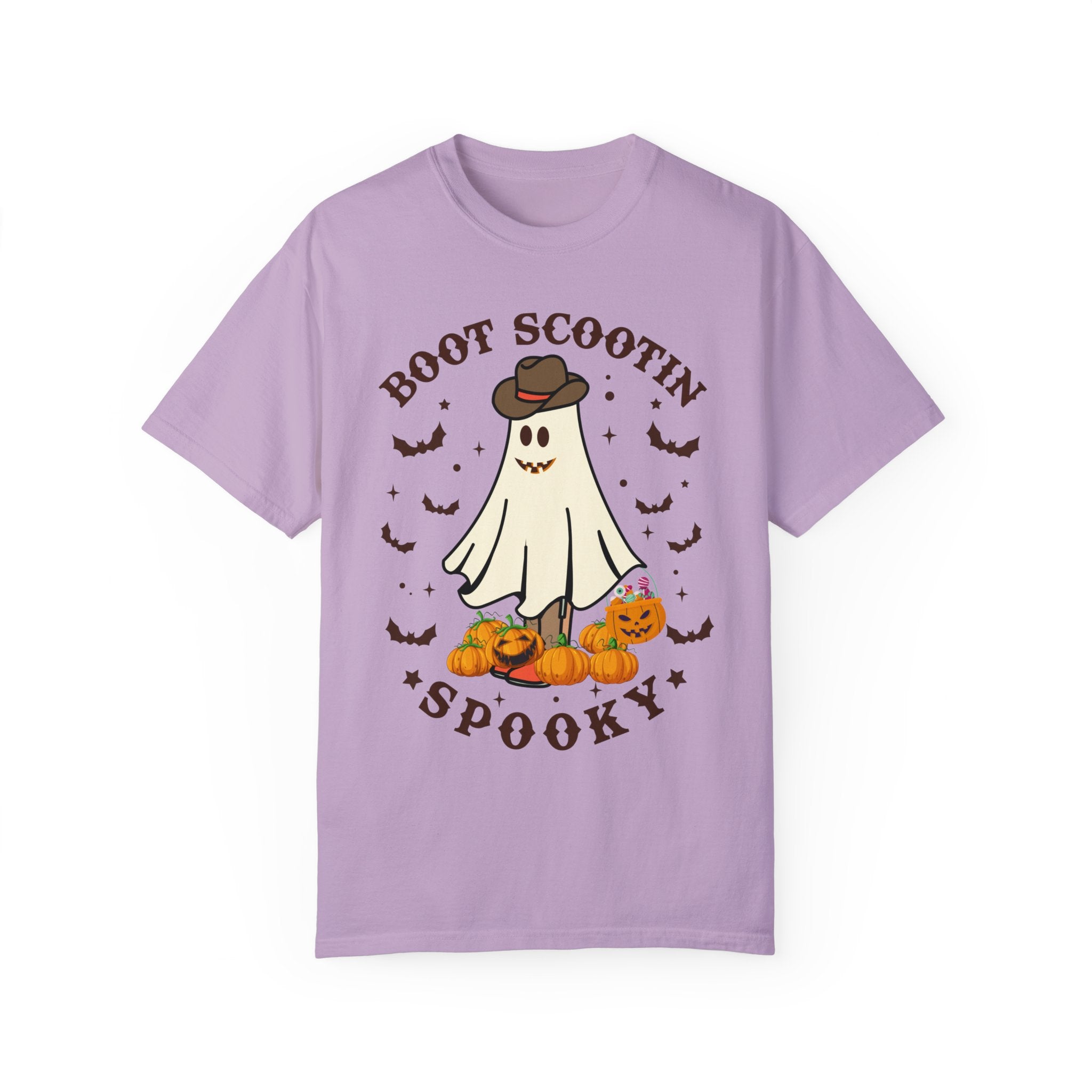 Boot Scootin Spooky Shirt, Halloween Shirt, Cowboy Ghost Shirt, Western Halloween Shirt, Cute Spooky Shirt, Halloween Gift