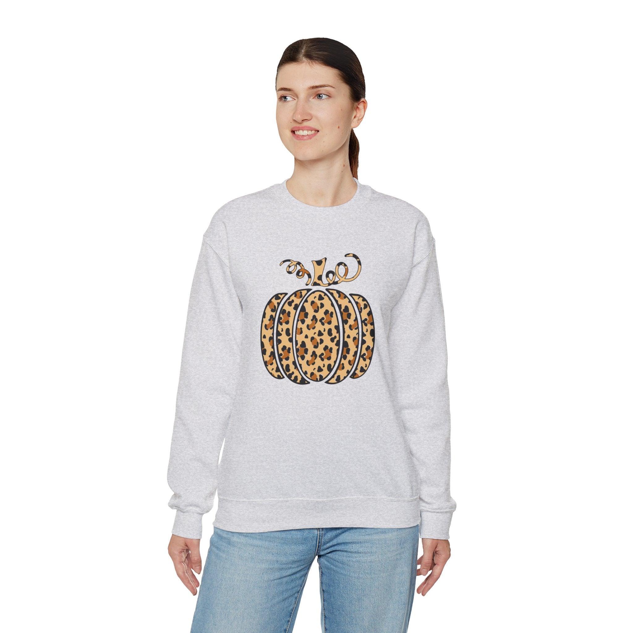 Leopard Pumpkin Sweatshirt, Cheetah Pumpkin Shirt, Thanksgiving Shirt, Thankful Shirt, Fall Shirt, Hello Pumpkin