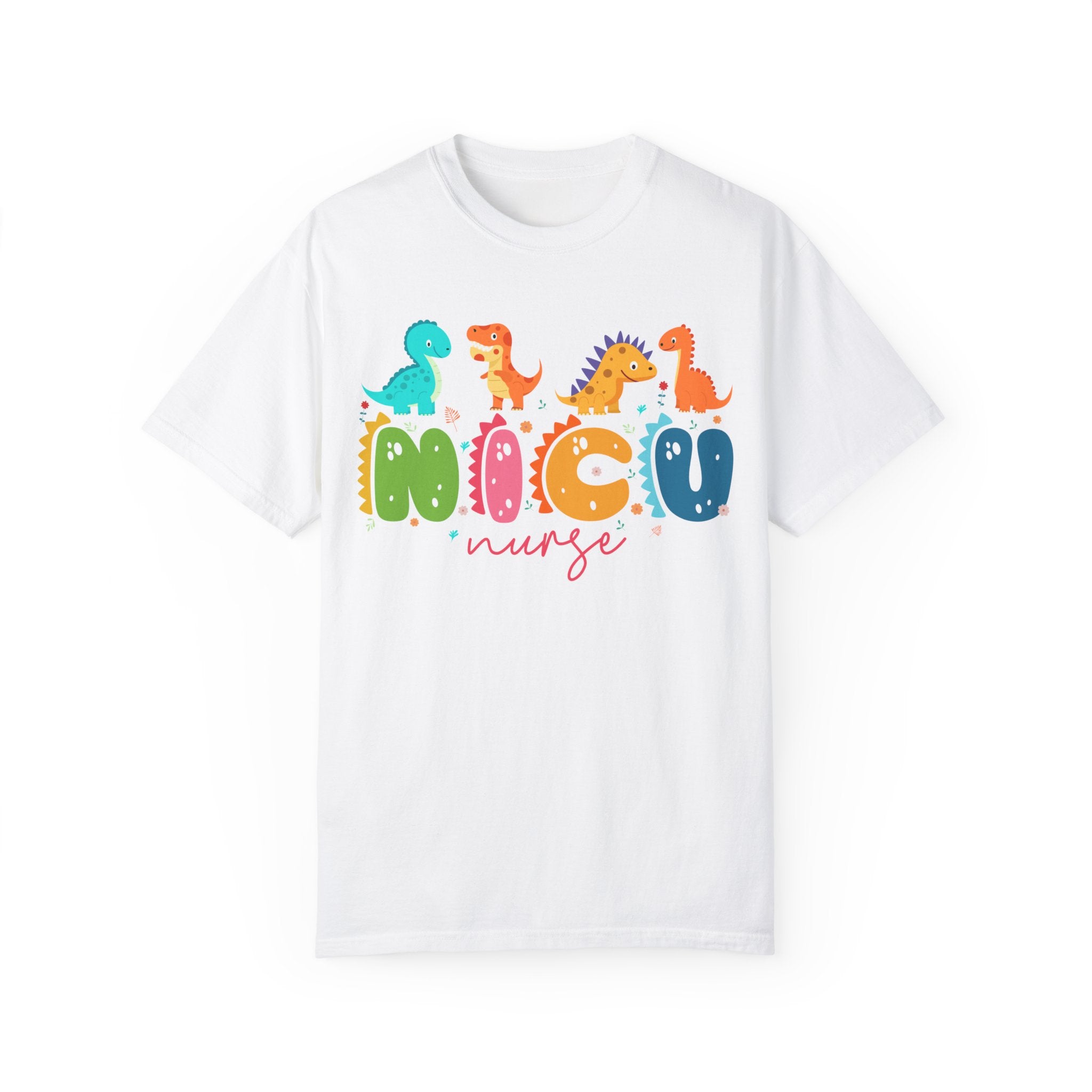 NICU Nurse Shirt, NICU Nurse Animal T-shirt, NICU Nurse Gift, Nurse Appreciation Gift, Neonatal Intensive Care Unit, Nicu Nurse Dinosaur Tee