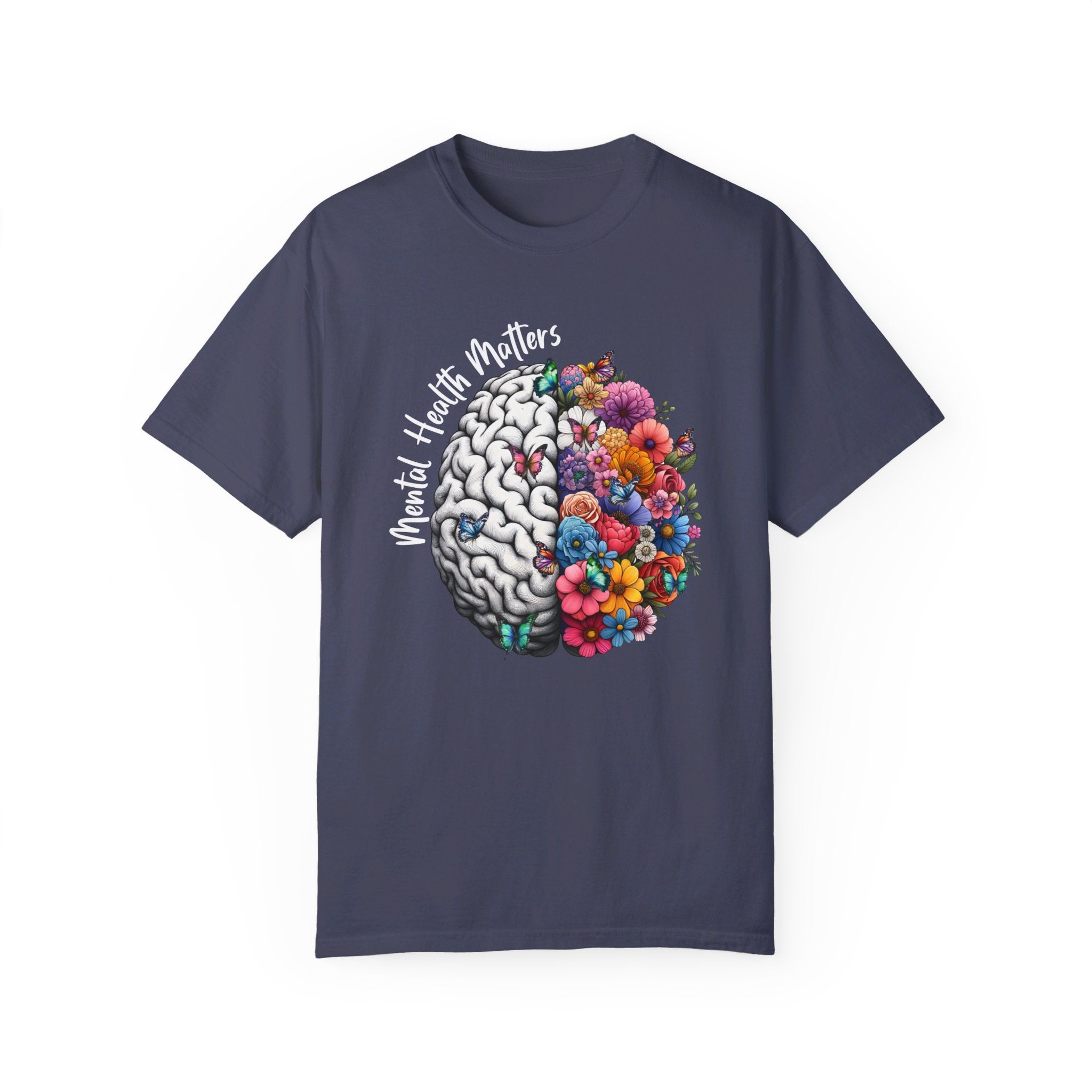 Mental Health Matters, Mental Health Shirt, School Psychologist Shirt, Inspirational Shirts, Mental Health Awareness Tee, Cute Brain Shirt