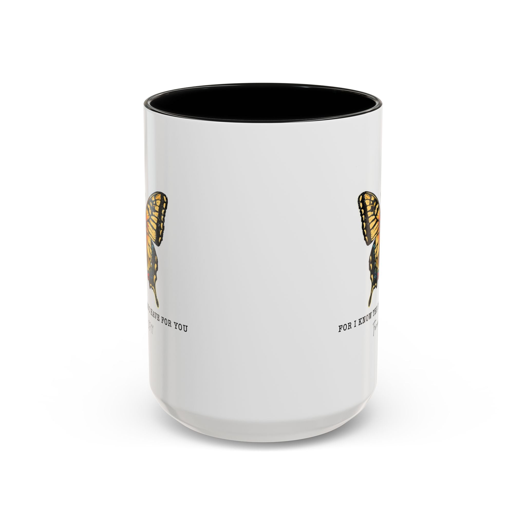 Religious Coffee Mug, Jesus Mug, For I Know The Plans I Have For You, Christian Cup, Faith Mug, Bible Verse