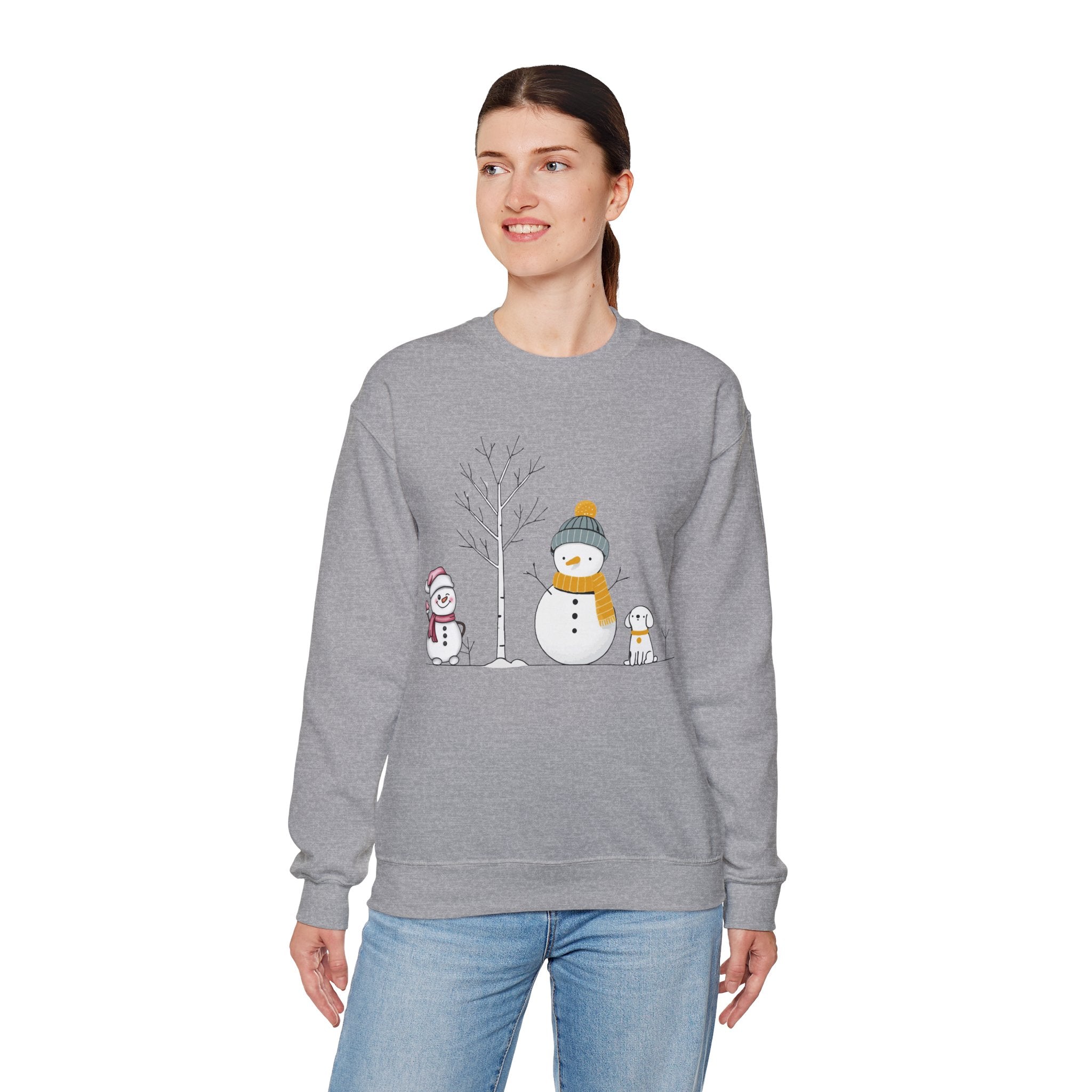 Christmas Snowman Sweatshirt, Snowman Shirt, Christmas Sweatshirt, Snowman T-Shirt, Christmas Crewneck, Christmas Shirts for Women