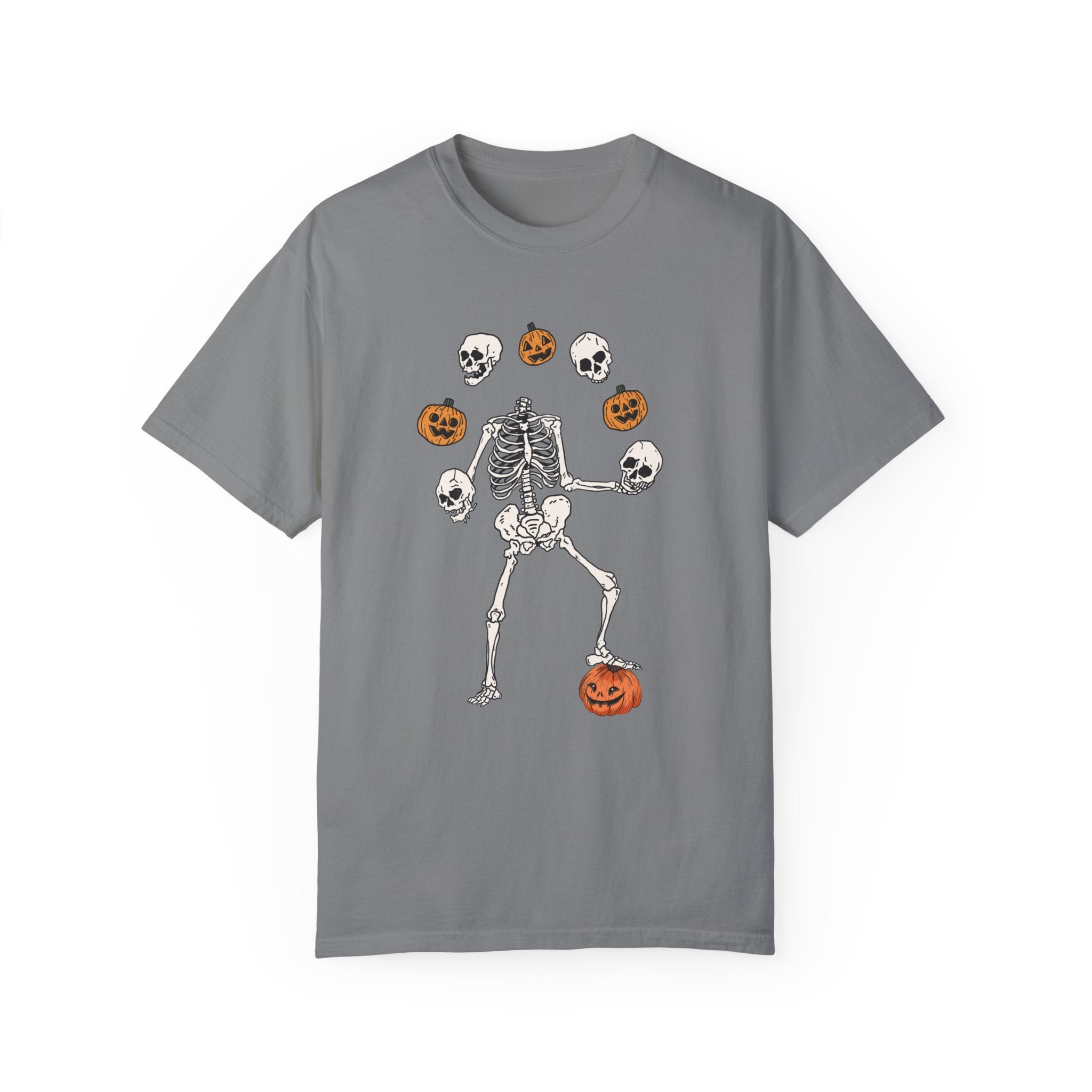 Dancing Skeleton Pumpkin Shirt, Retro Halloween Shirt, Womens Halloween Shirt, Cute Fall Shirt, Spooky Season, Pumpkin Face