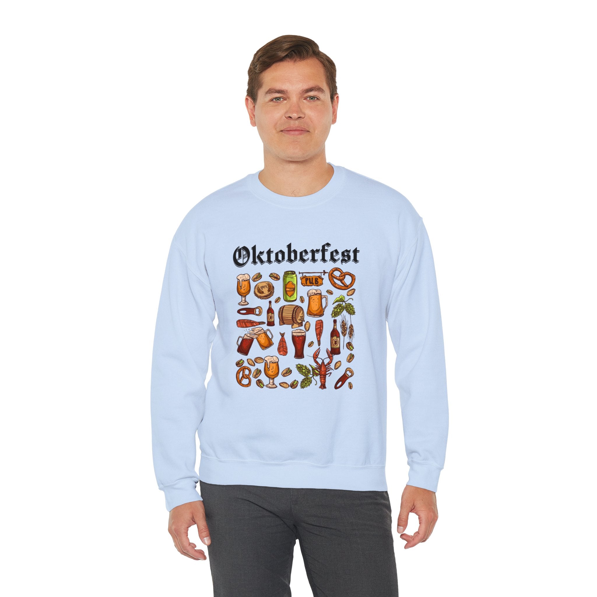 Oktoberfest Beer Festival Sweatshirt, Beer Drinking Oktoberfest Party Shirt, German Oktoberfest Shirt, Funny Oktoberfest Sweater