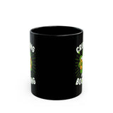 St. Patrick's Day Cruising and Boozing Drinking Black Coffee Mug