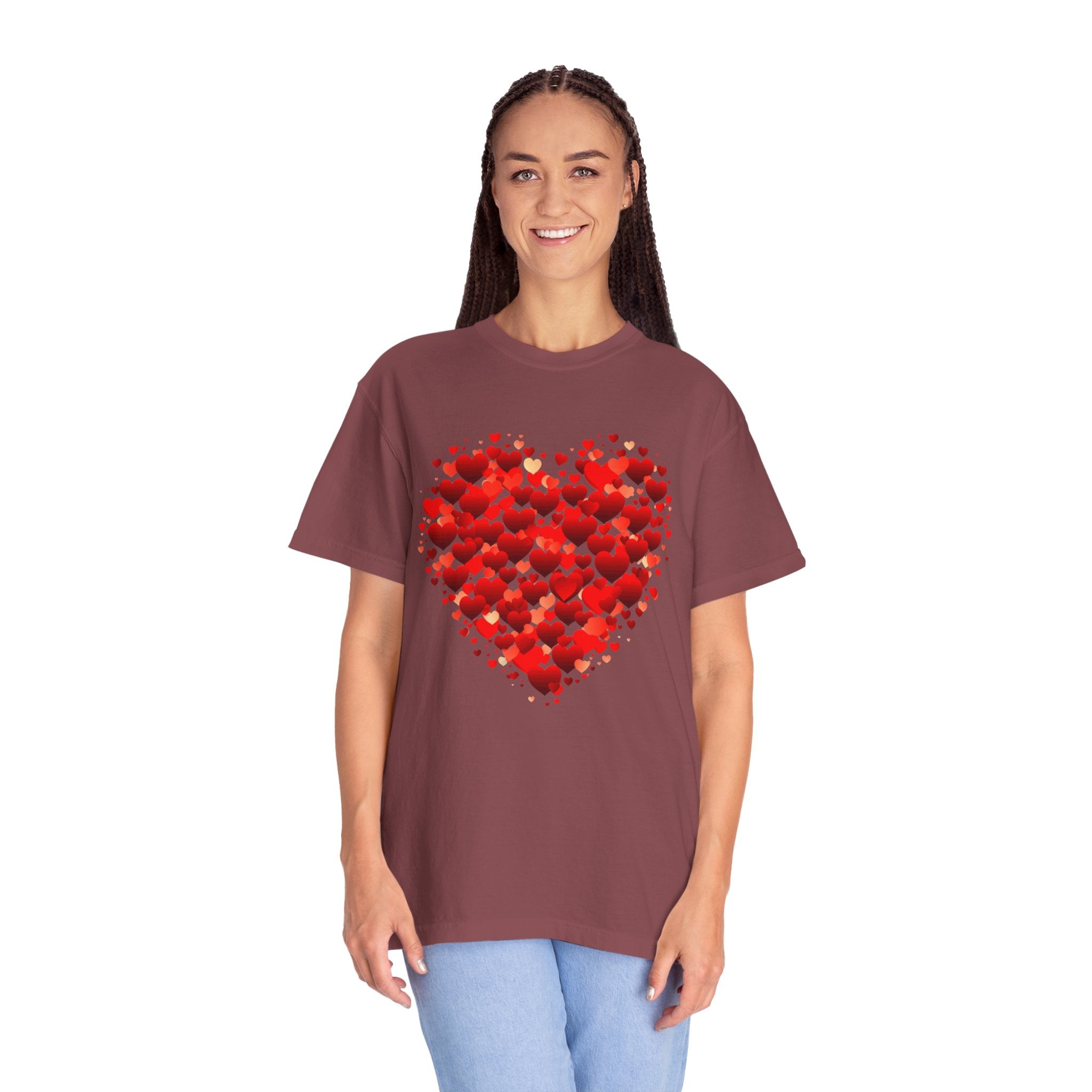 Double Heart Shirt, Valentines Gift Shirt, Love Shirt, Valentines Day Heart Tee, Teacher Gift Shirt, Valentine Heart Tee, Women Girl Heart