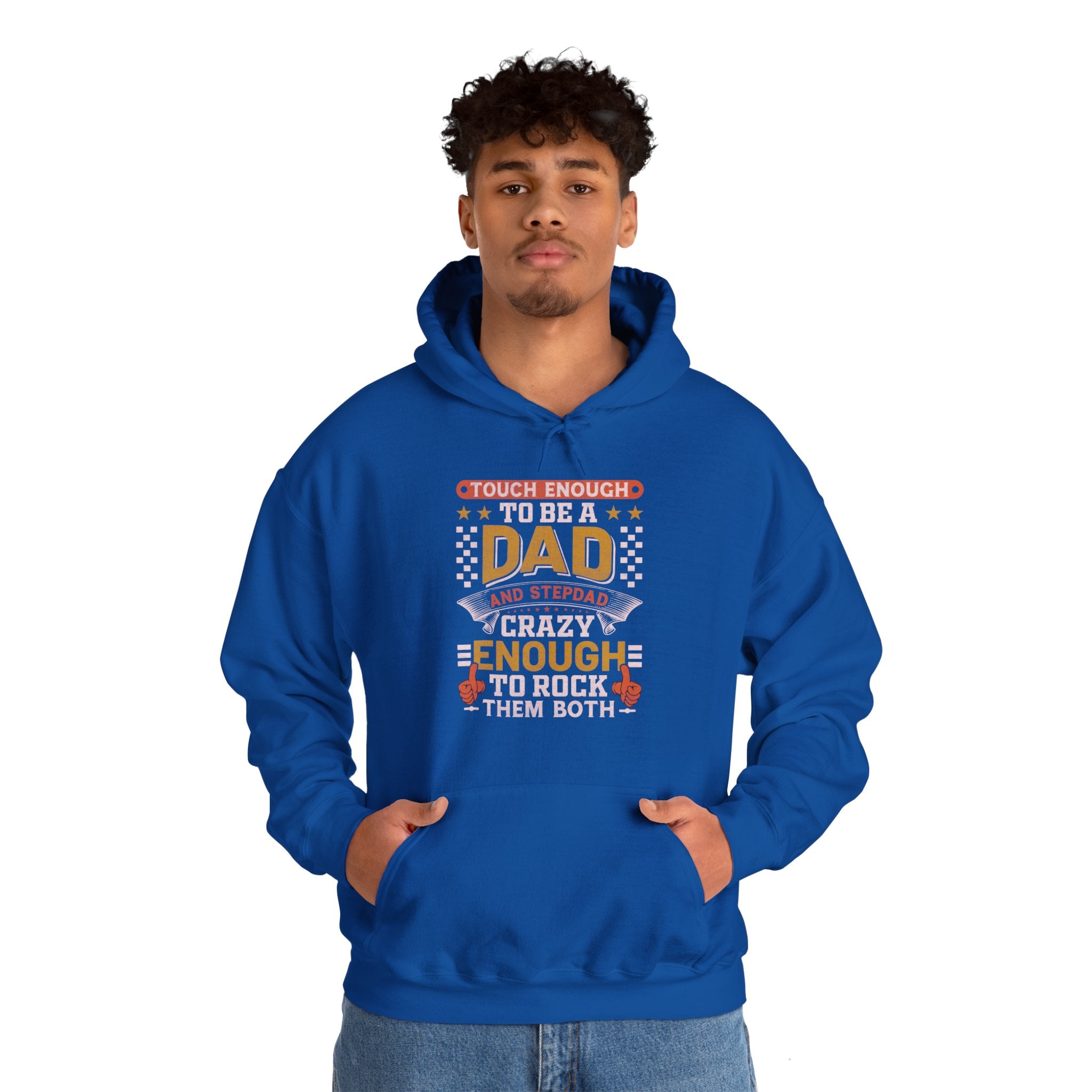 Tough Enough To Be A Dad & Step Dad Fathers Day Hoodie, Dad Shirt, Stepdad Shirt, Best Dad Ever Gift, Gift For Dad And Stepdad