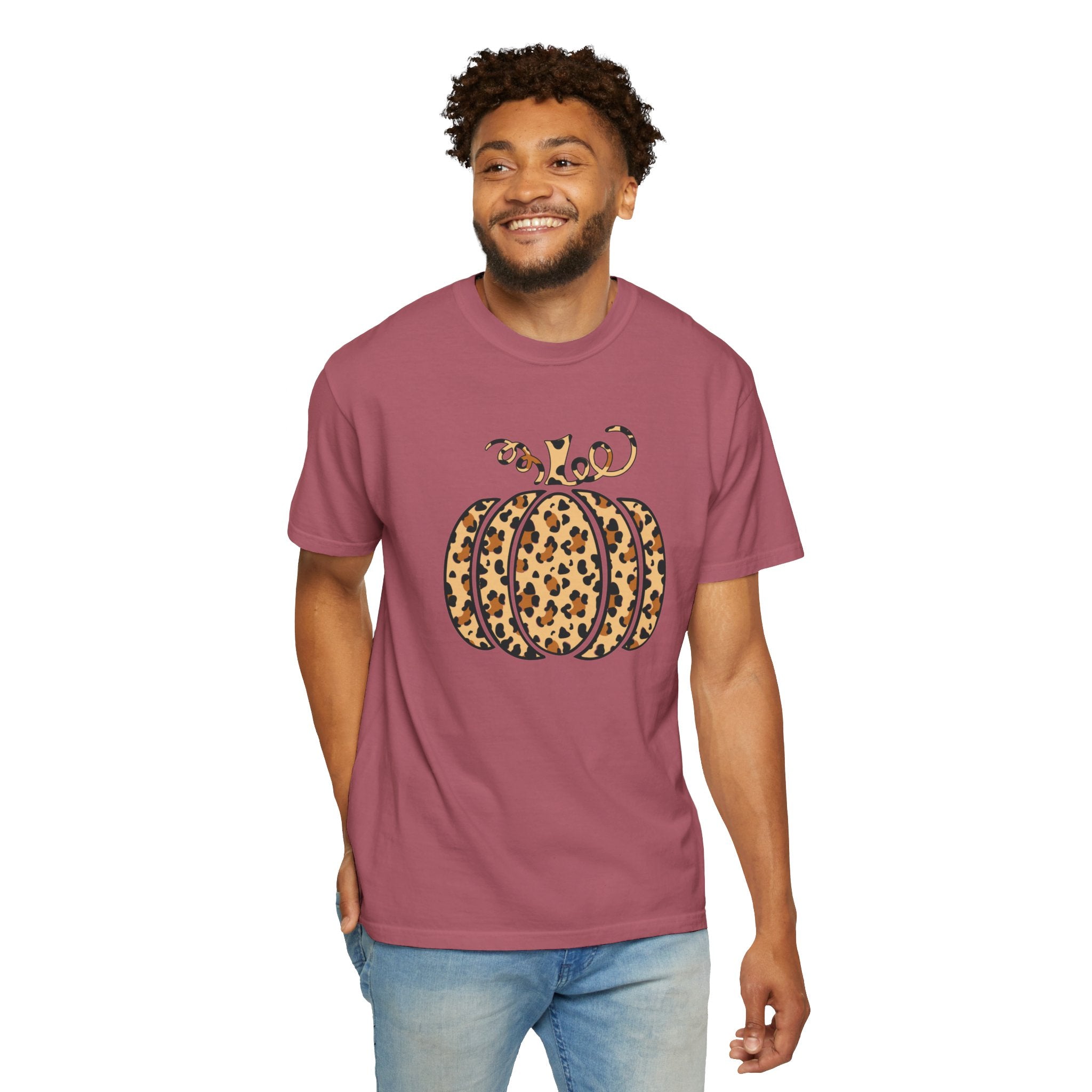 Leopard Pumpkin T-Shirt, Cheetah Pumpkin Shirt, Thanksgiving Shirt, Thankful Shirt, Fall Shirt, Hello Pumpkin