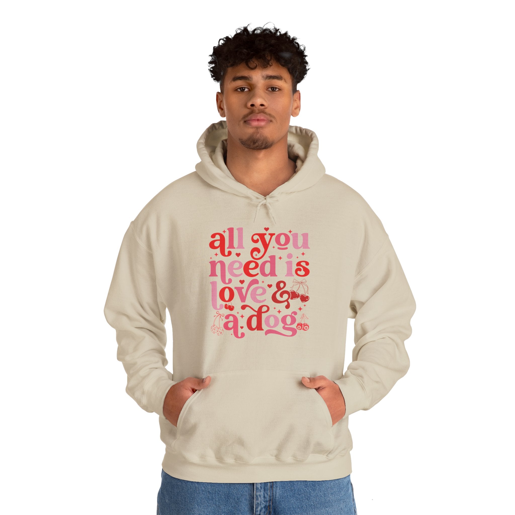 All You Need Is Love And A Dog Hoodie, Dog Lover Shirt, Dog Lover Gift, Dog Mom Shirt, Dog Quote Shirt, Dog Owner Shirt, Dog Mama Shirt