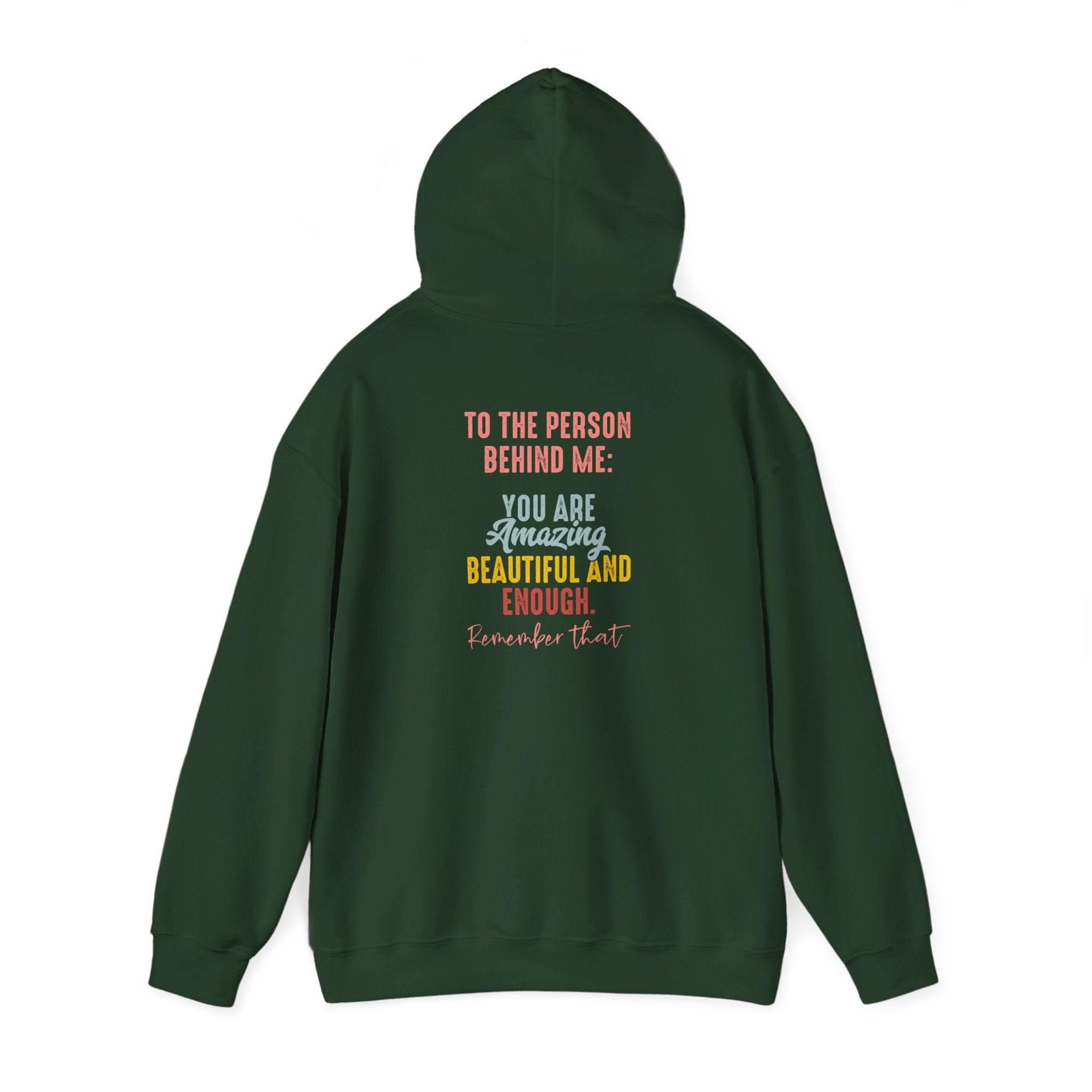 You Matter Front And Back Sweatshirt or Hoodie, Inspirational Hoodie, Aesthetic Be Kind, Mental Health, Dear Person Behind Me