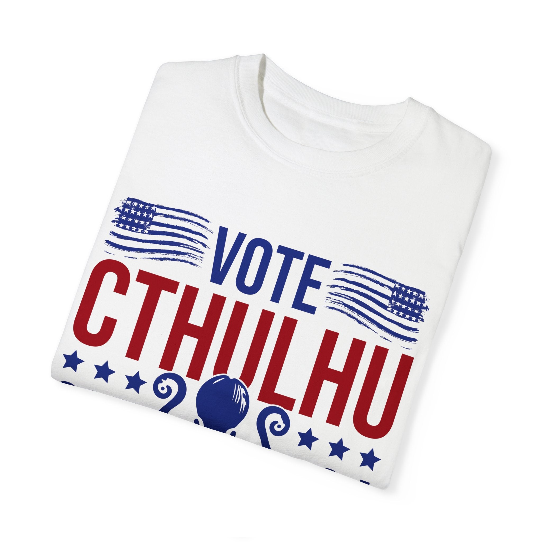 UNIDAZE Vote Cthulhu Shirt, Funny Political Satire Shirt, Funny 2024 Election Shirt, Greater Evil Shirt, Lovecraftian Gift, Horror Lovers Printify Cotton Crew neck cthulhu cthulhu gift cthulhu shirt DTG election funny 2024 election funny election shirt greater evil horror lover lovecraft lovecraftian gift Men's Clothing Oversized politcal satire T-shirts TikTok Unisex vote cthulhu shirt Women's Clothing